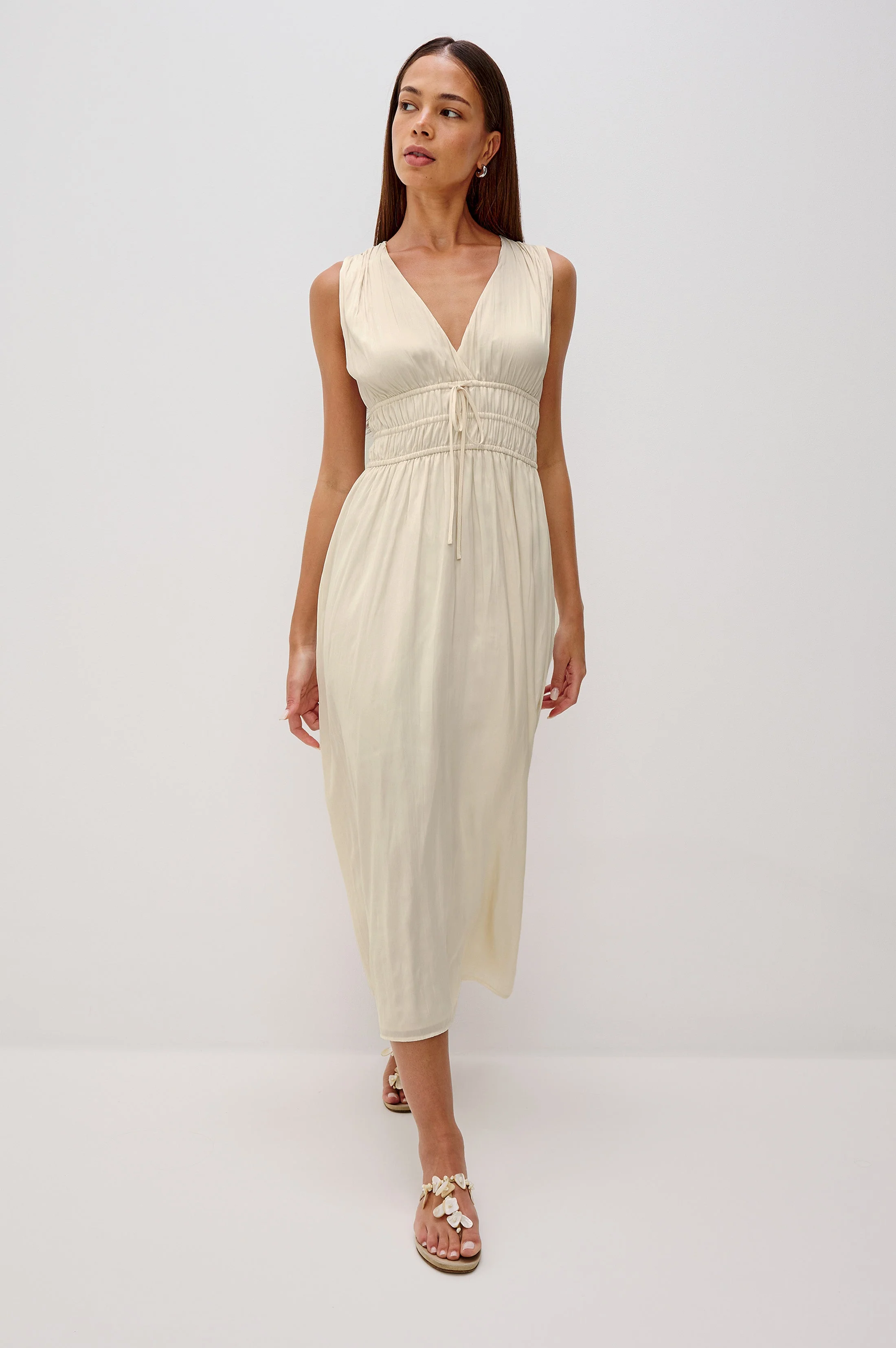 LILITH DRESS - IVORY - Image 4