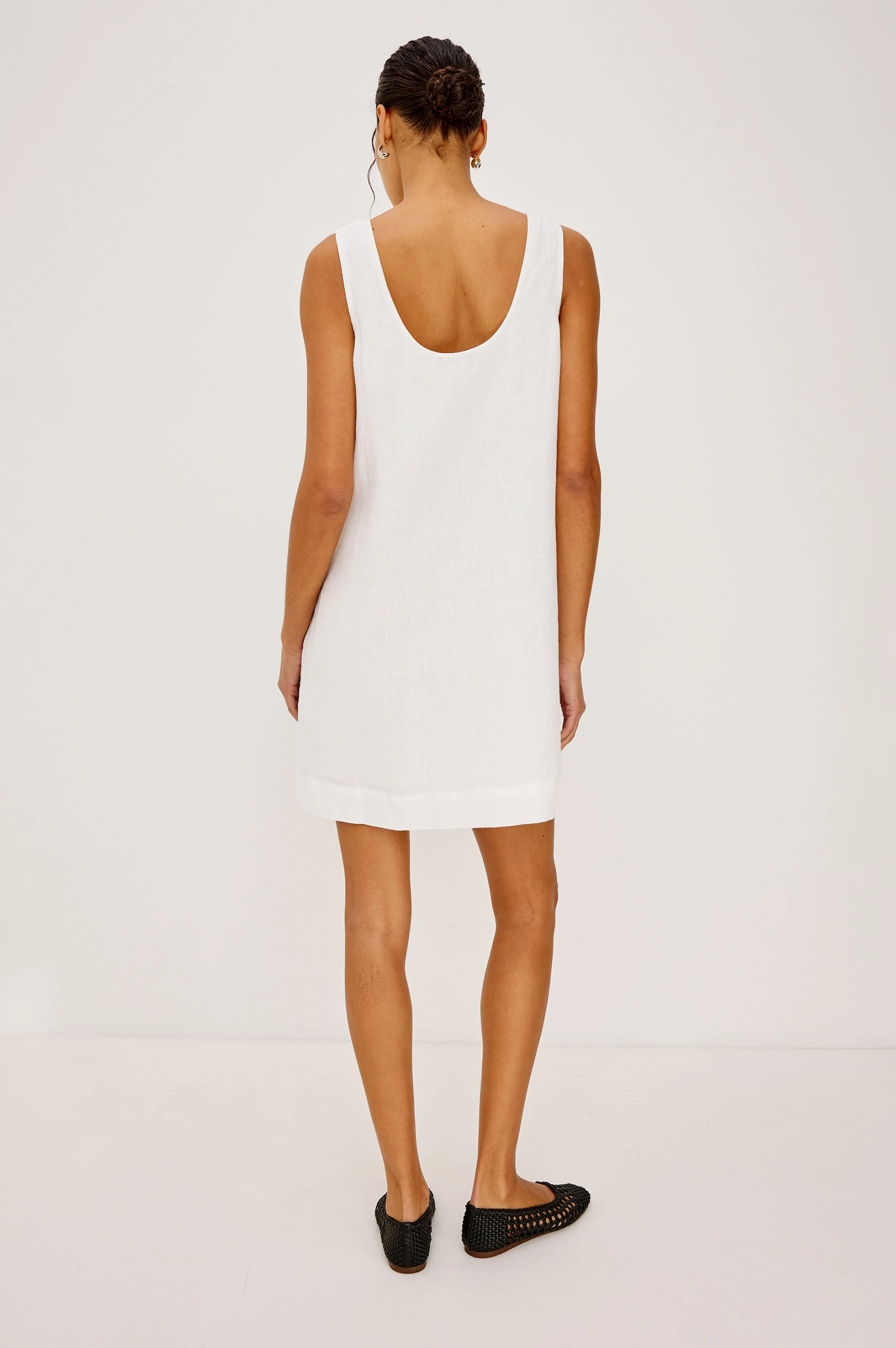 LINDSEY DRESS - WHITE - Image 2