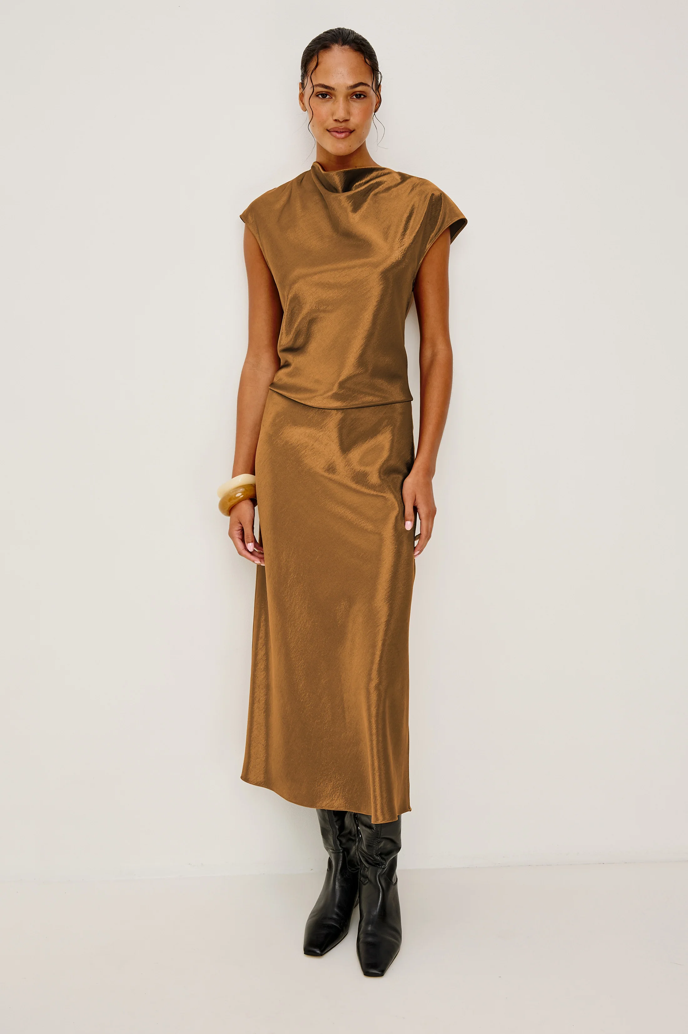LORETTA TOP - GINGER - Image 4