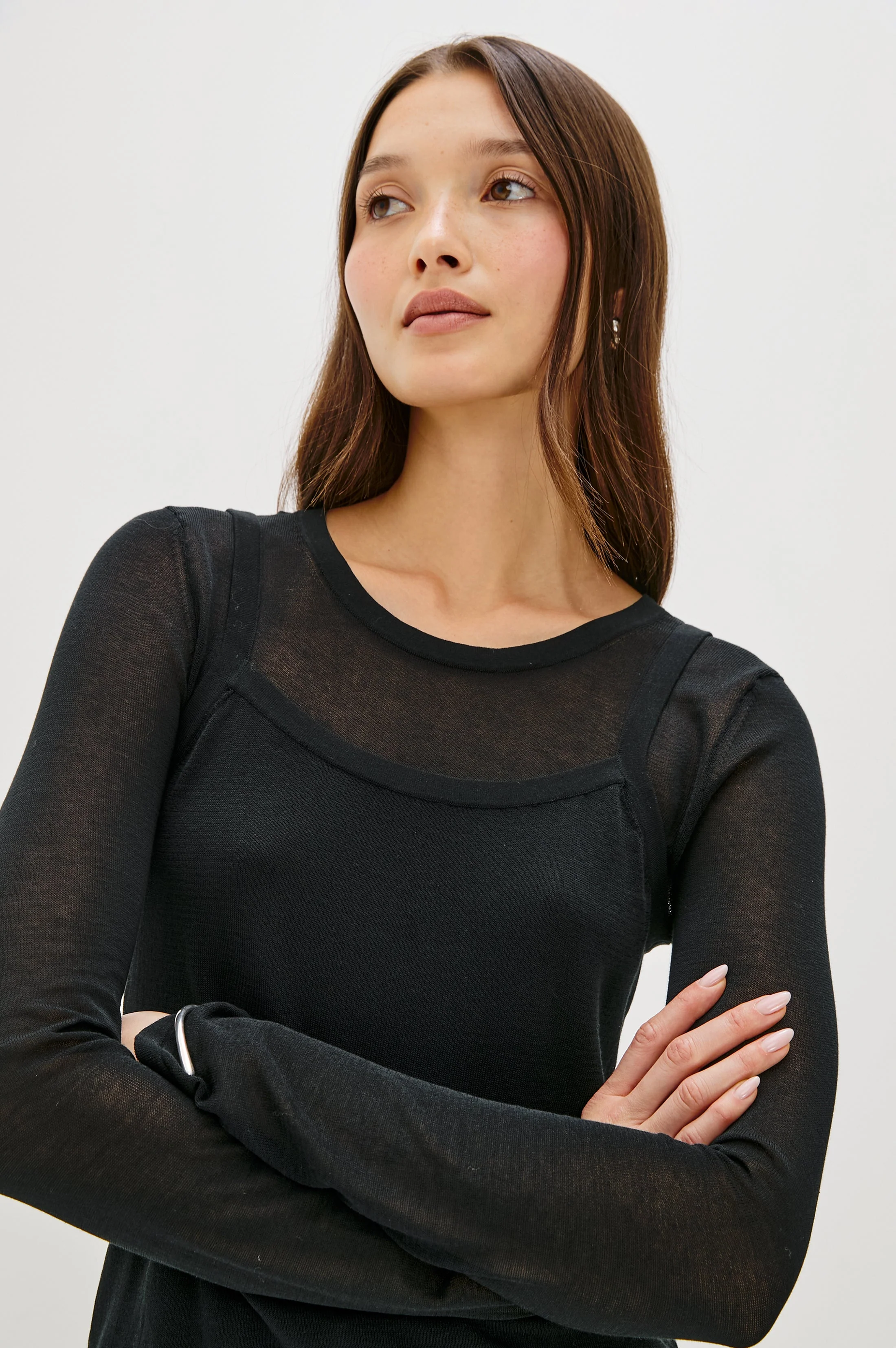 LOVISA TOP - BLACK - Image 2
