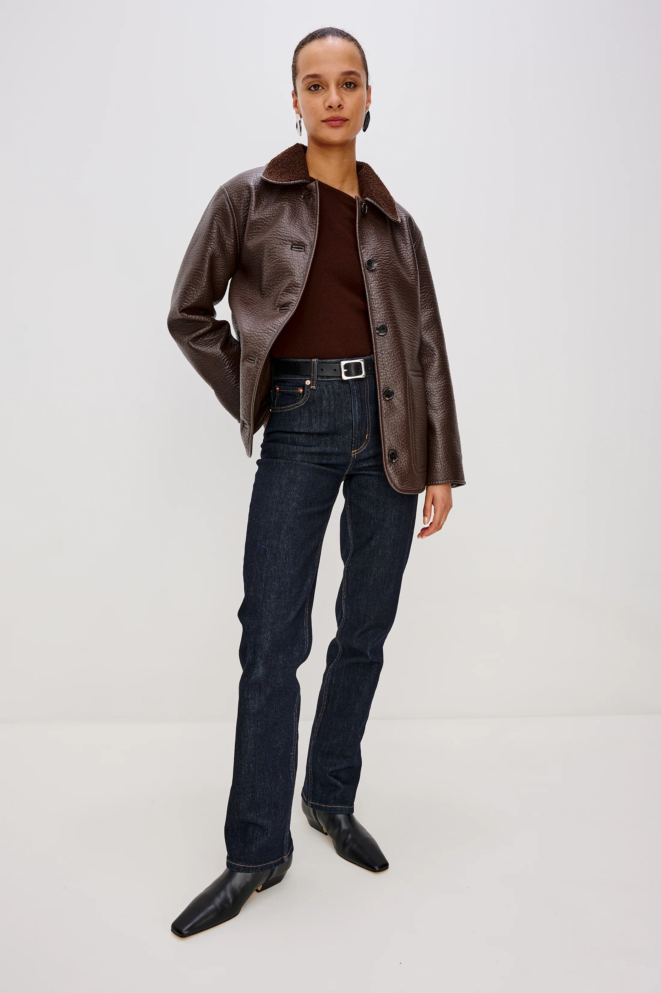 LUIS JACKET - WALNUT - Image 3