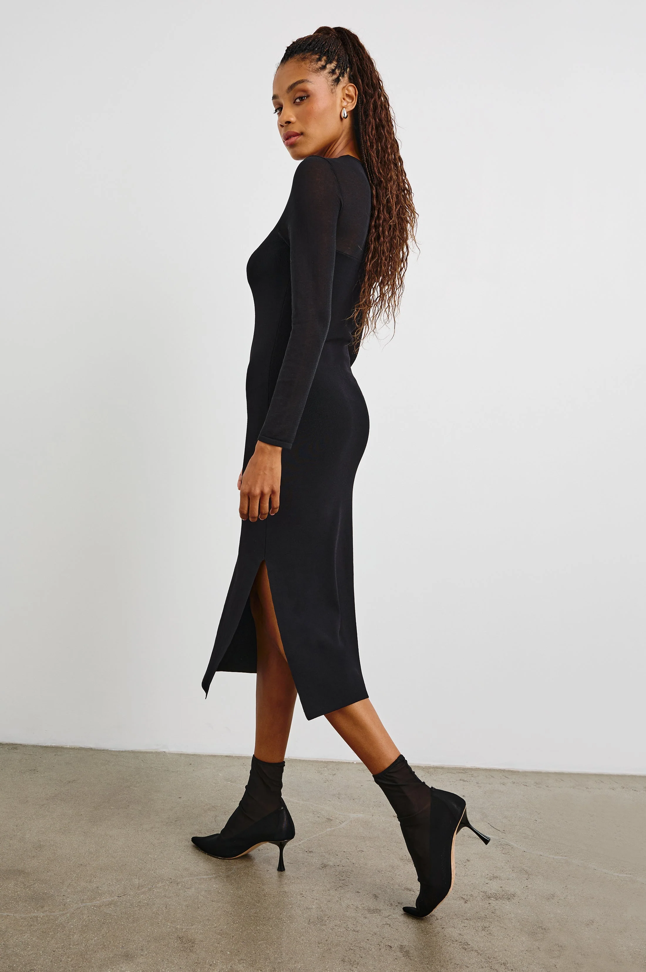 LUZ DRESS - BLACK - Image 4