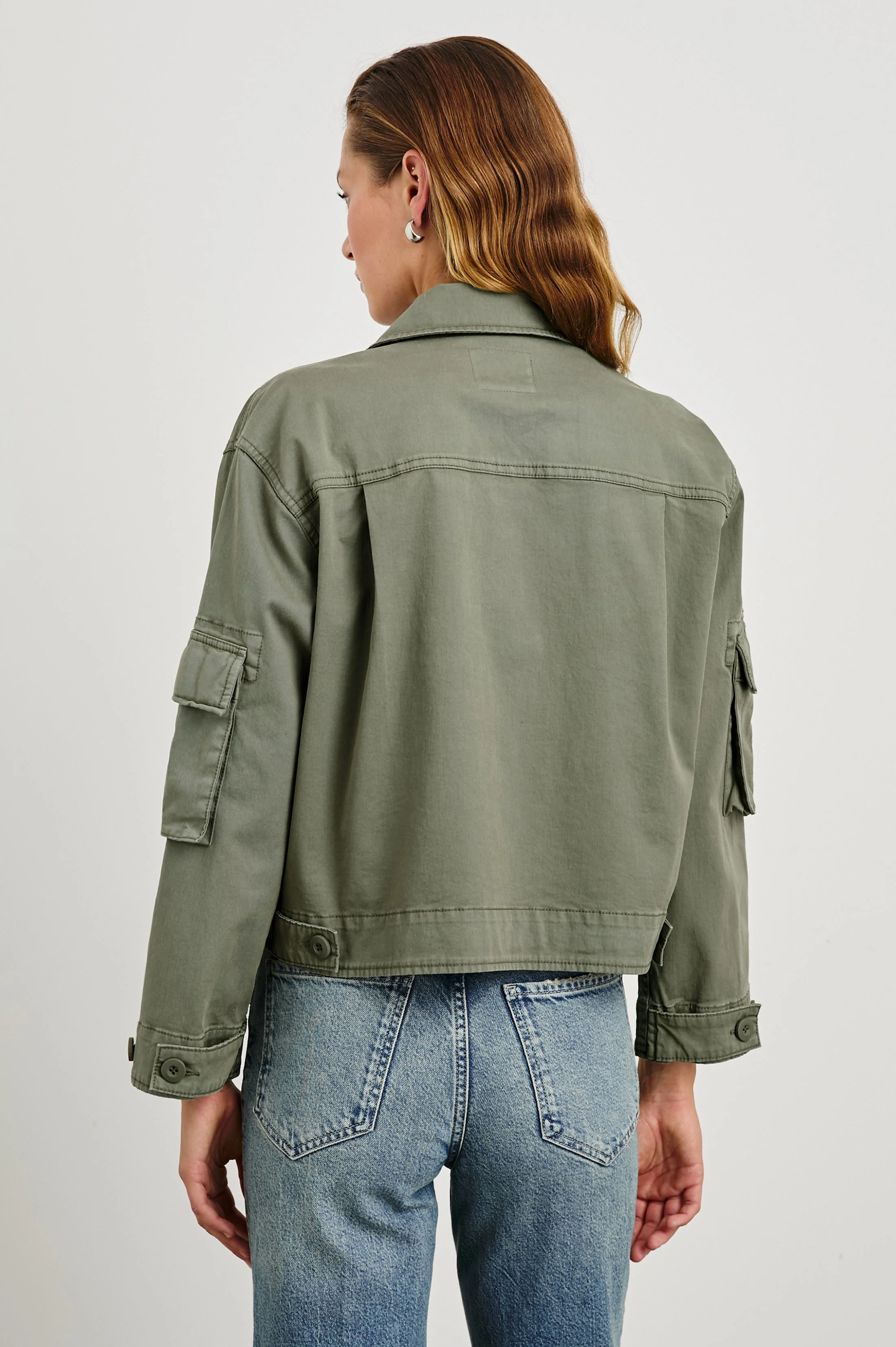 MADISON JACKET - DARK OLIVE - Image 5