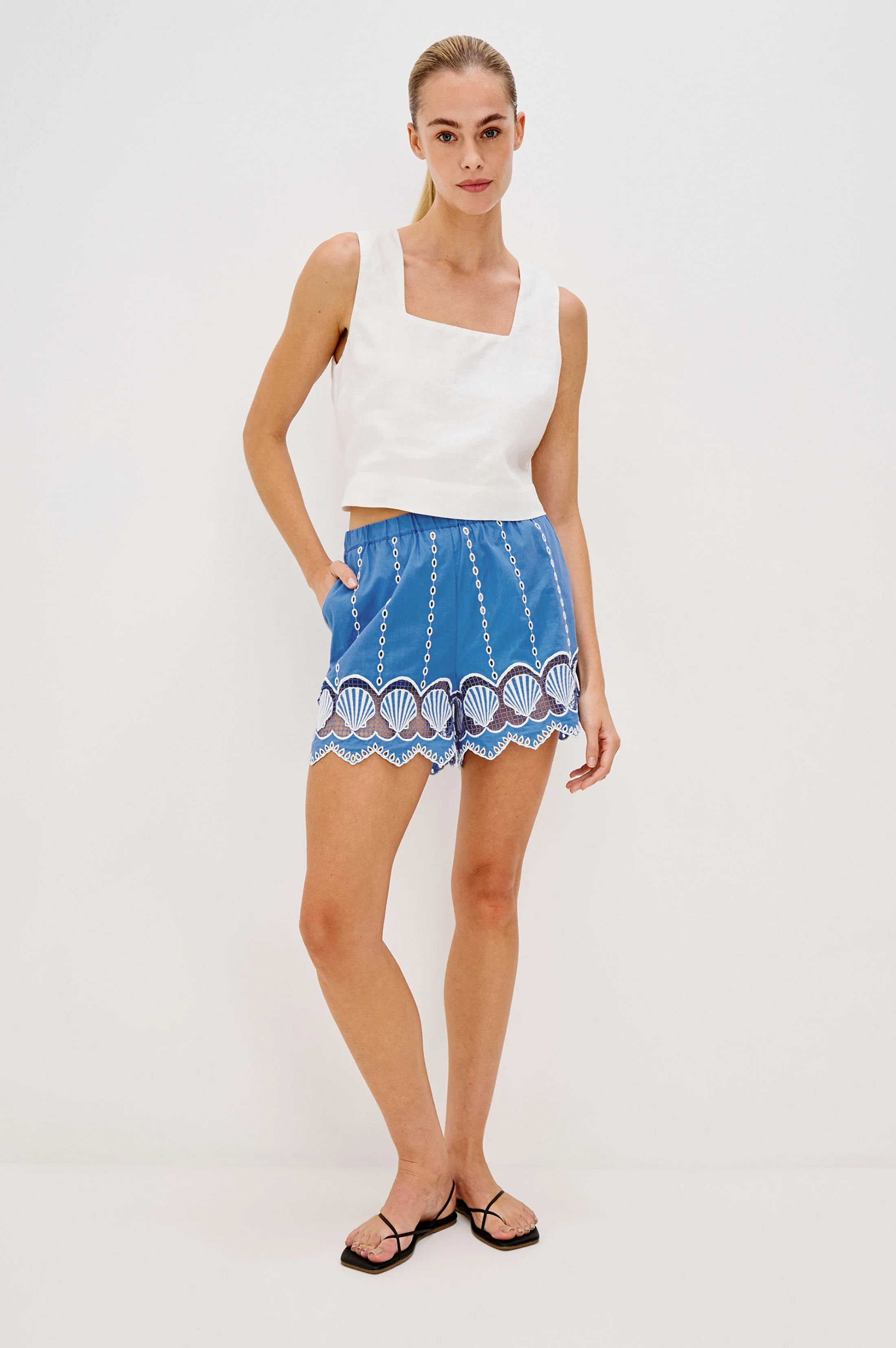 MAI SHORT - FRENCH BLUE - Image 4
