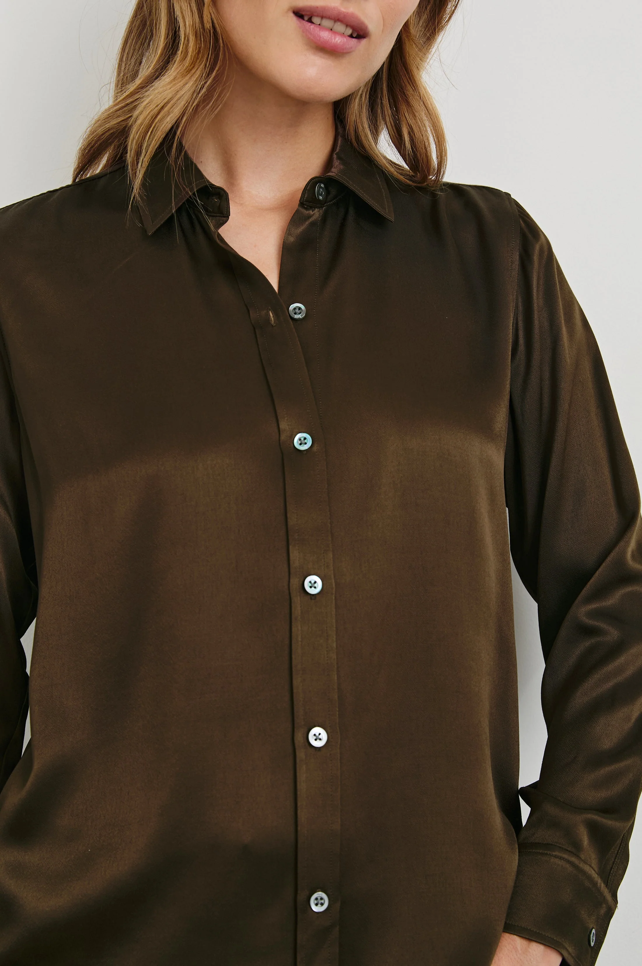 MARIA SHIRT - DARK MOSS - Image 2