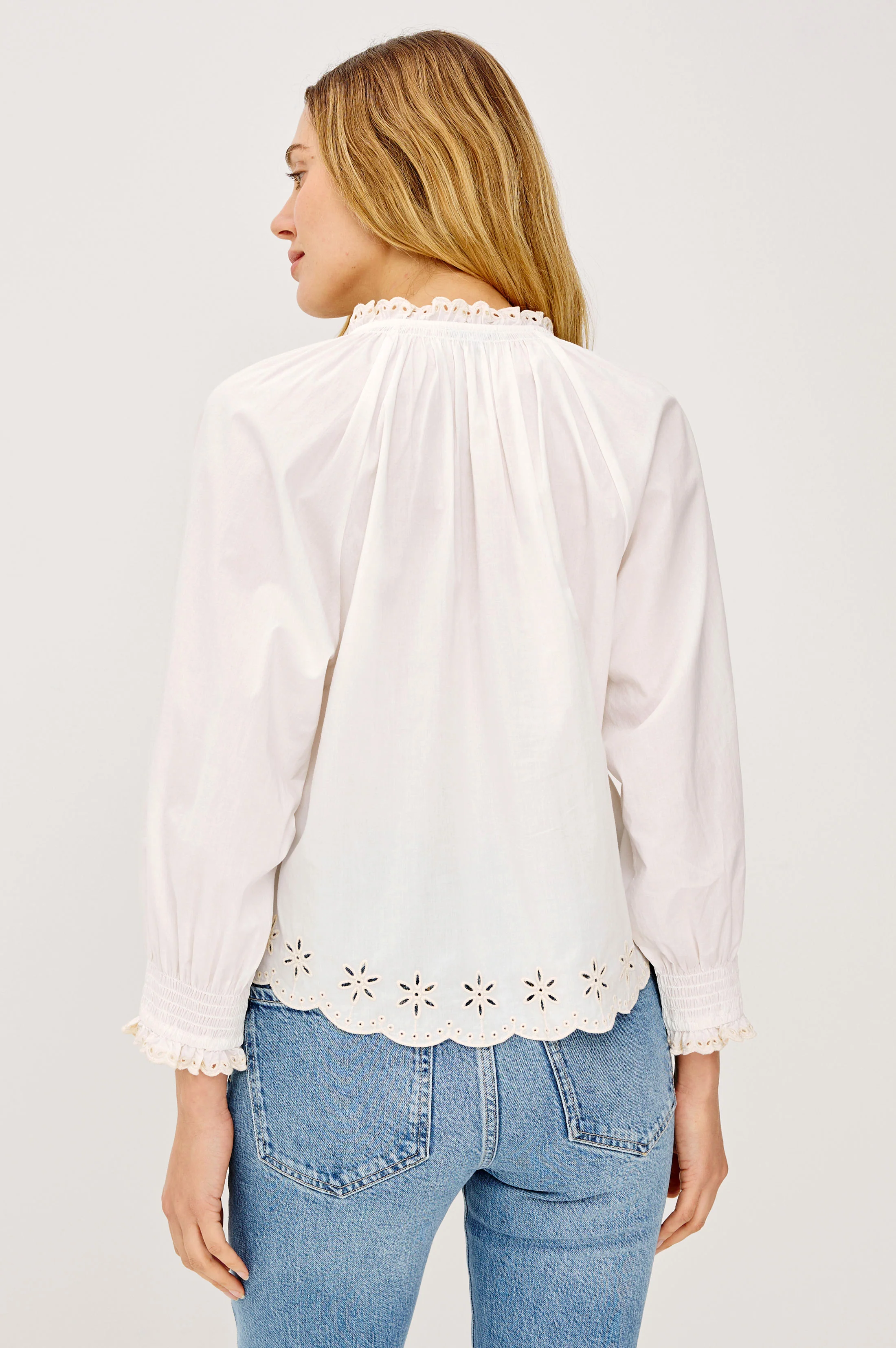 MARIAH SHIRT - OAT EMBROIDERY - Image 5