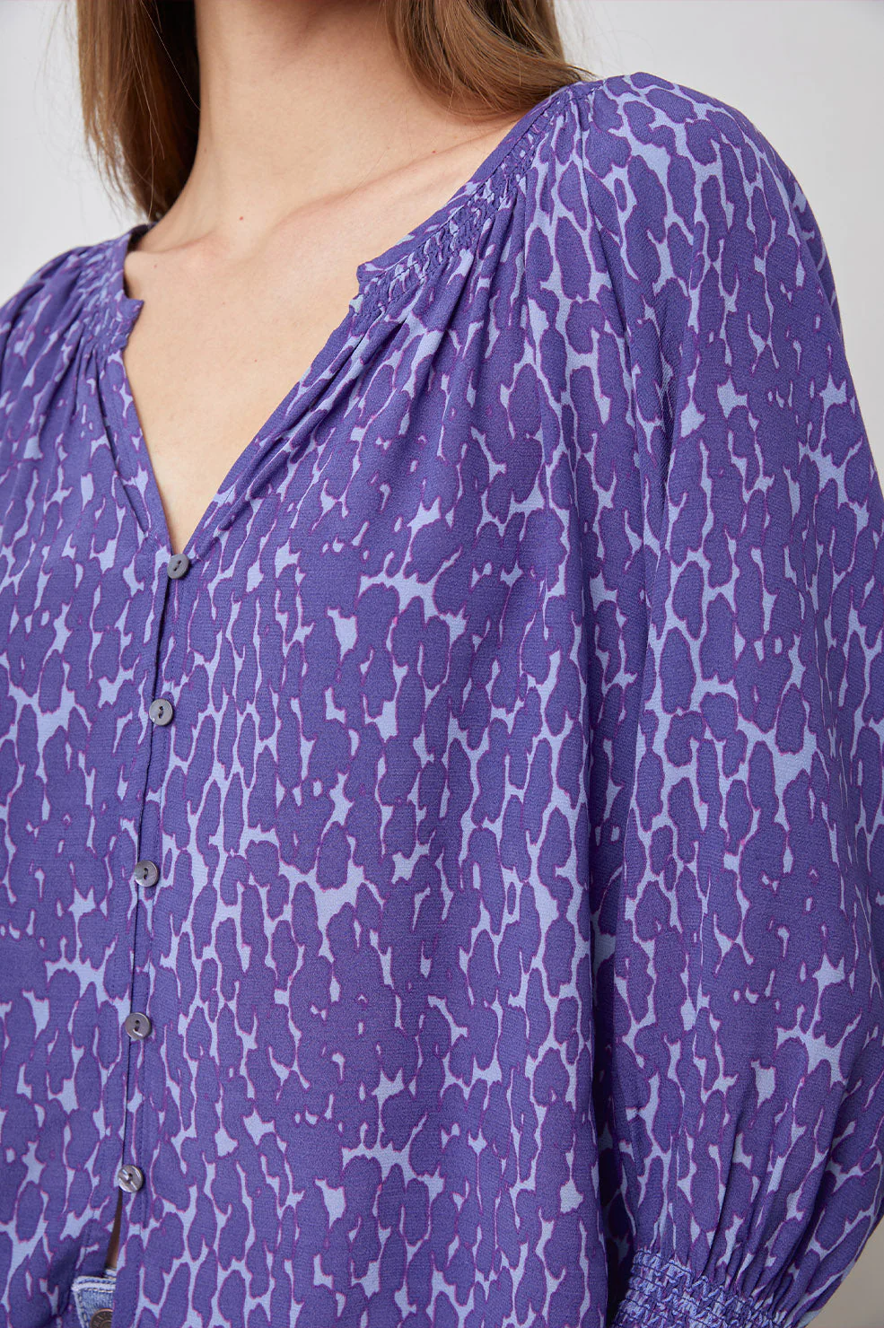 MARIAH TOP - STATIC LEOPARD - Image 2