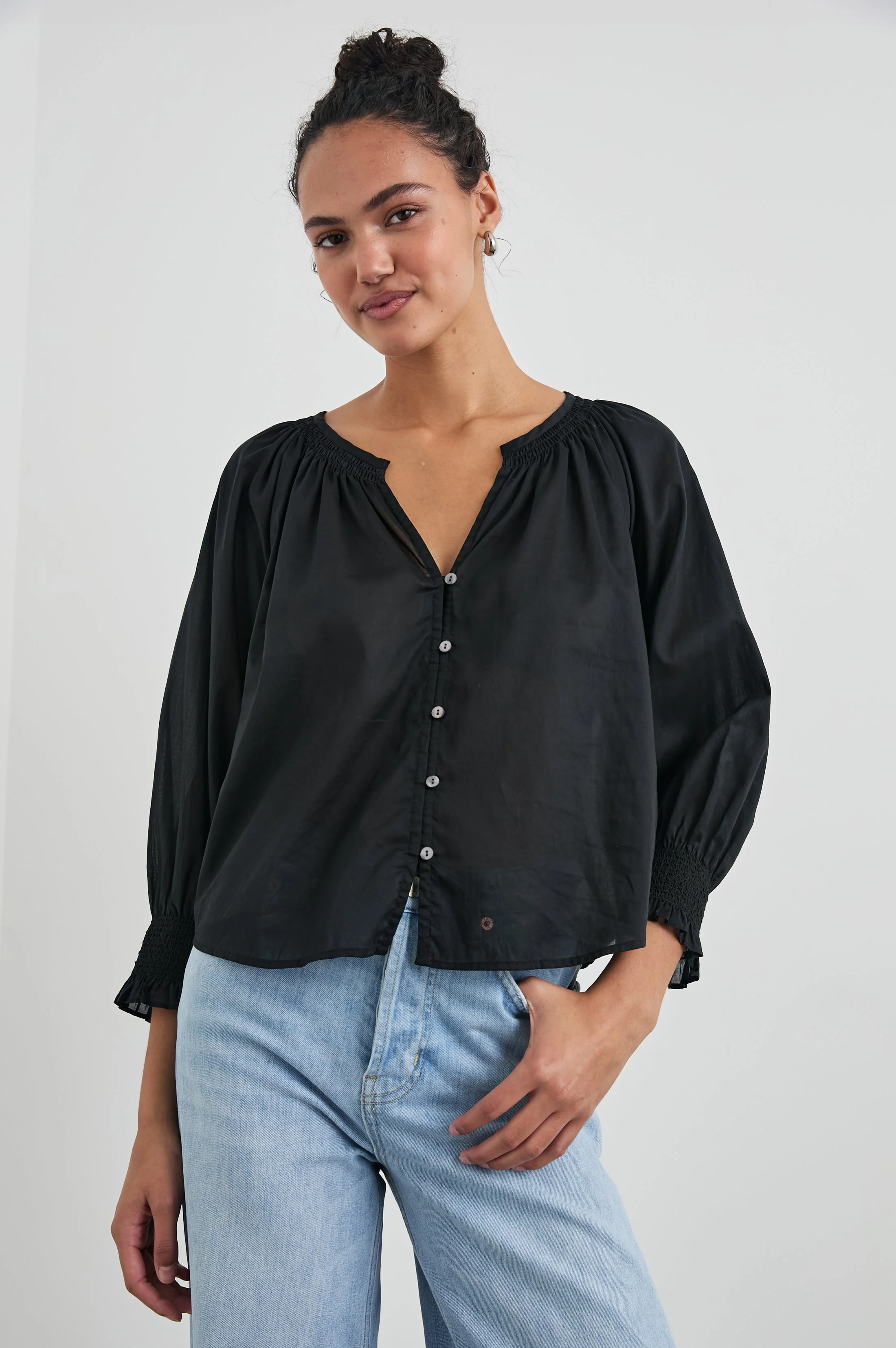 MARIAH TOP - TRUE BLACK - Image 5