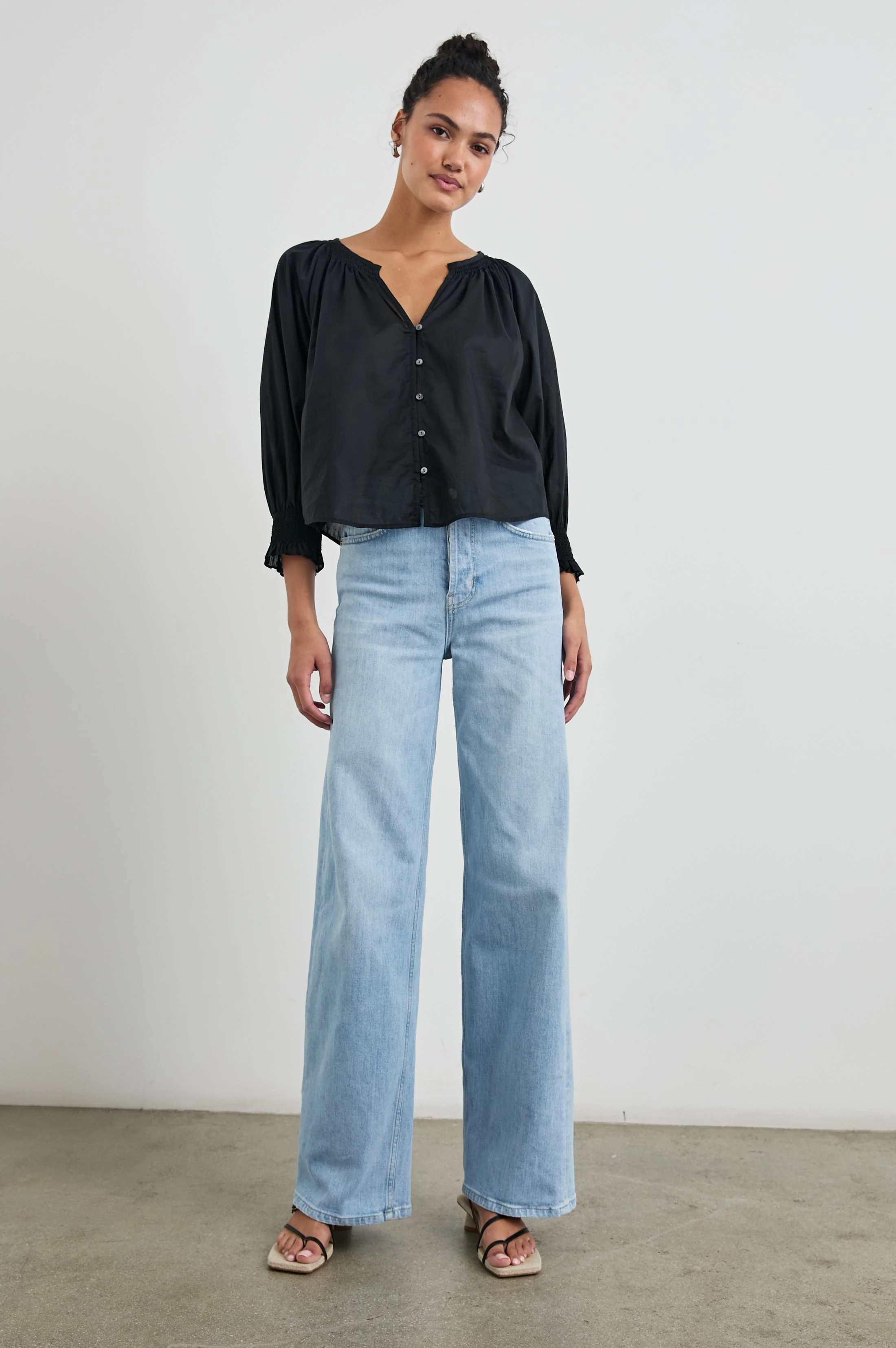 MARIAH TOP - TRUE BLACK - Image 7