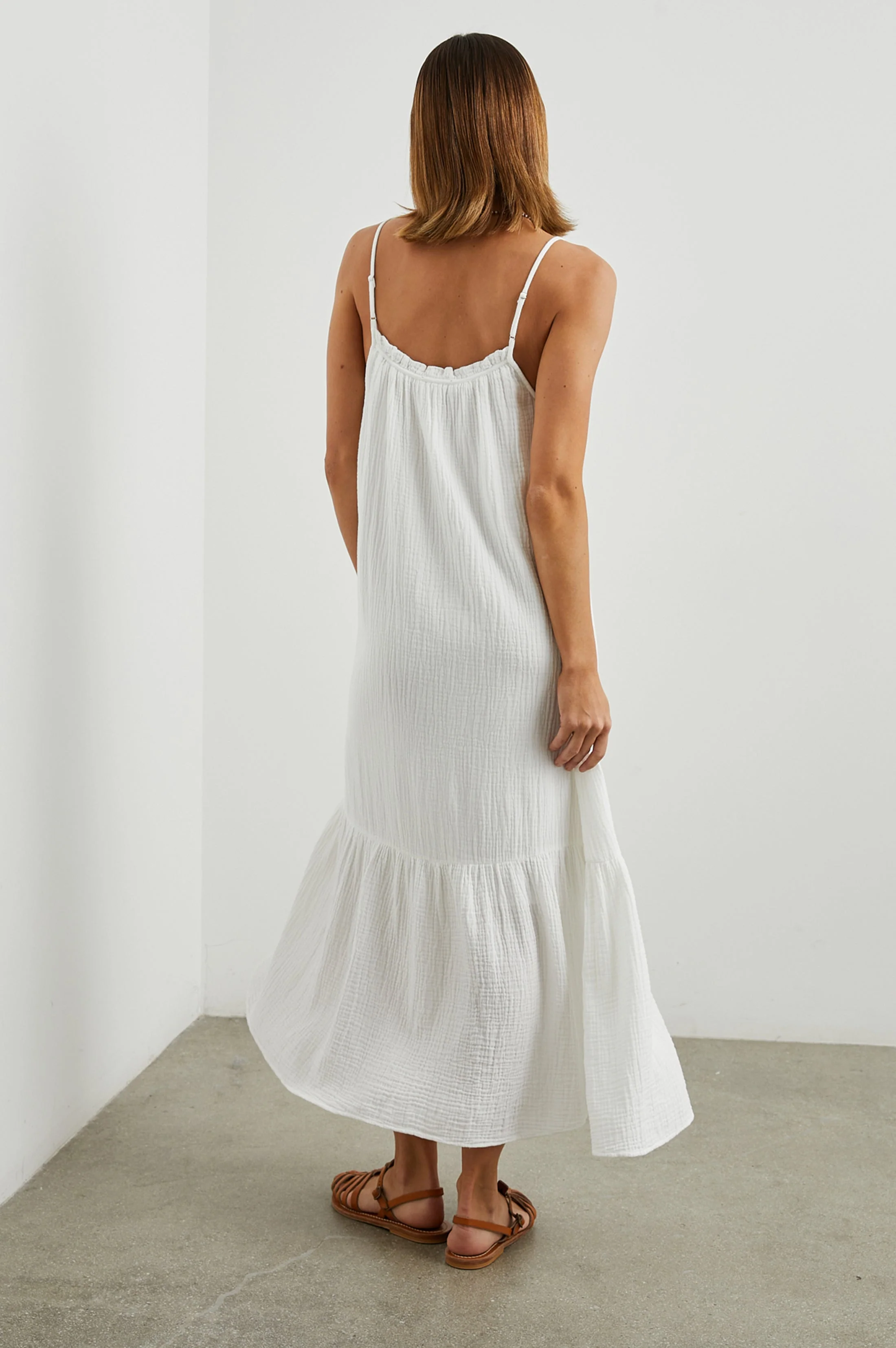 MARSEILLE DRESS - WHITE - Image 5