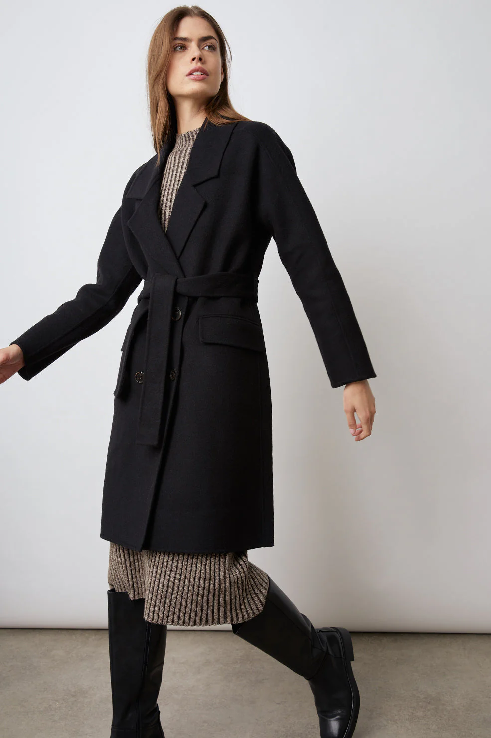 MARTA COAT - BLACK - Image 4