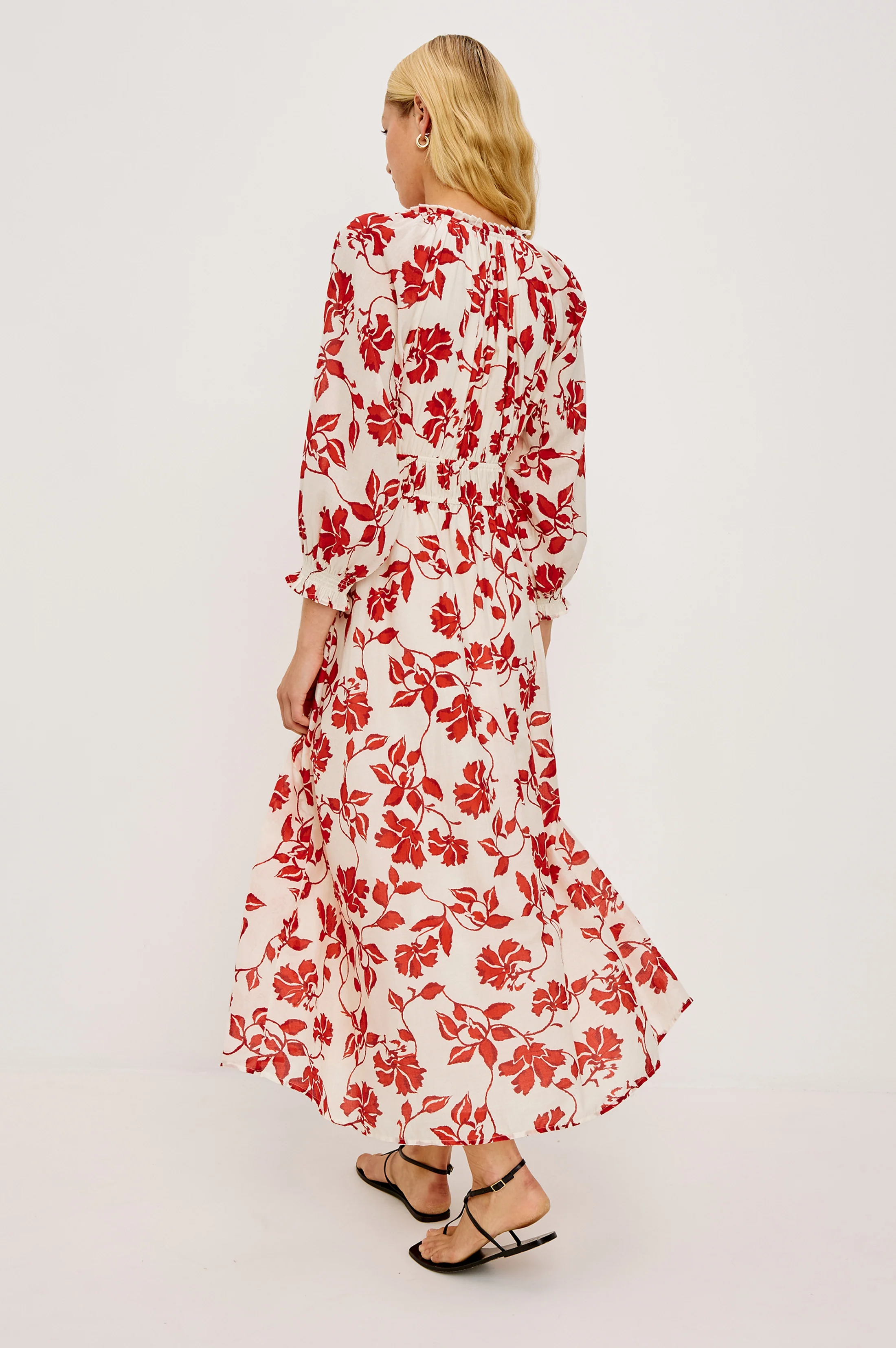 MATIA DRESS - RED JASMINE - Image 5