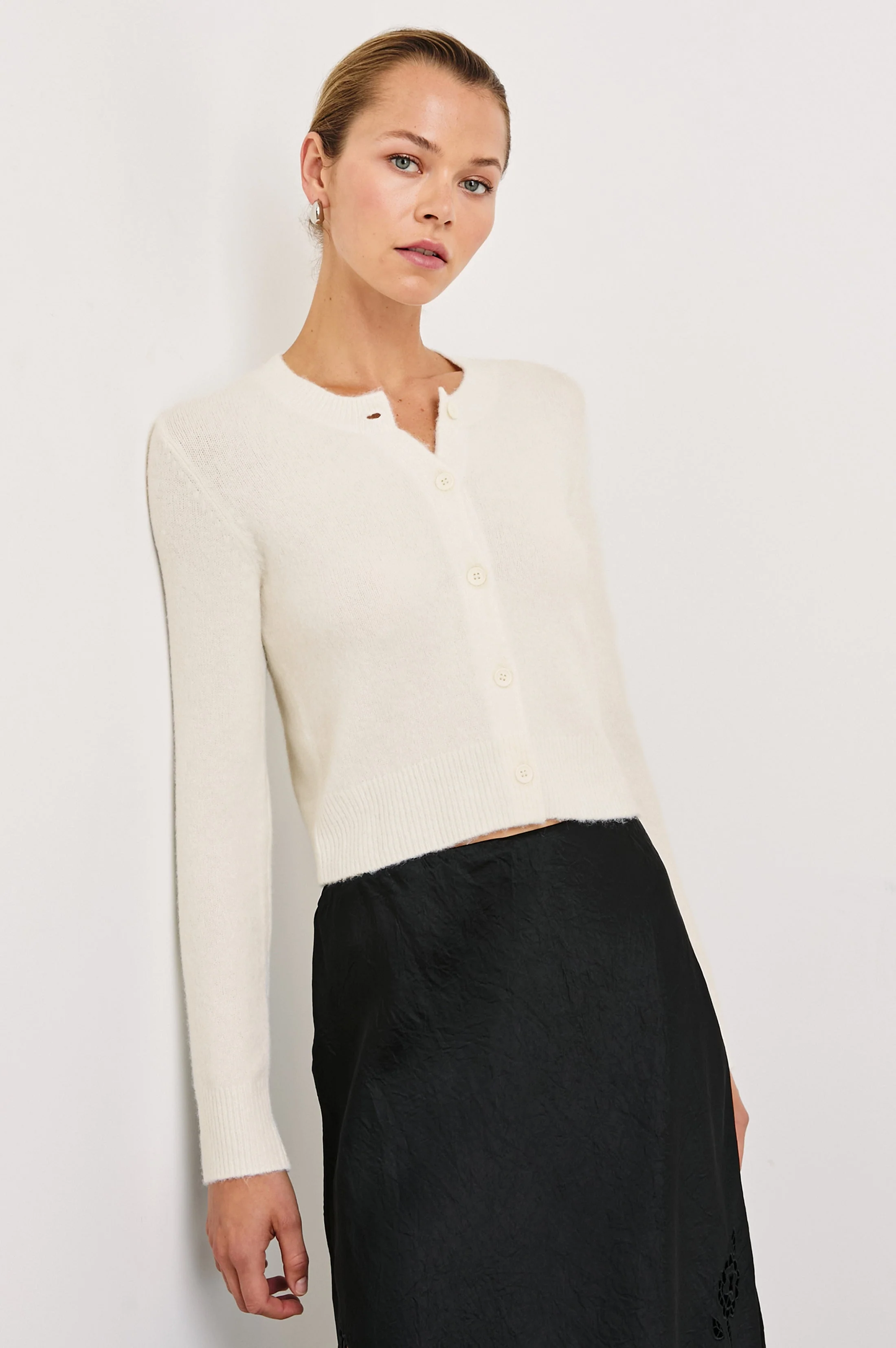 MATILDA CARDIGAN - IVORY - Image 3