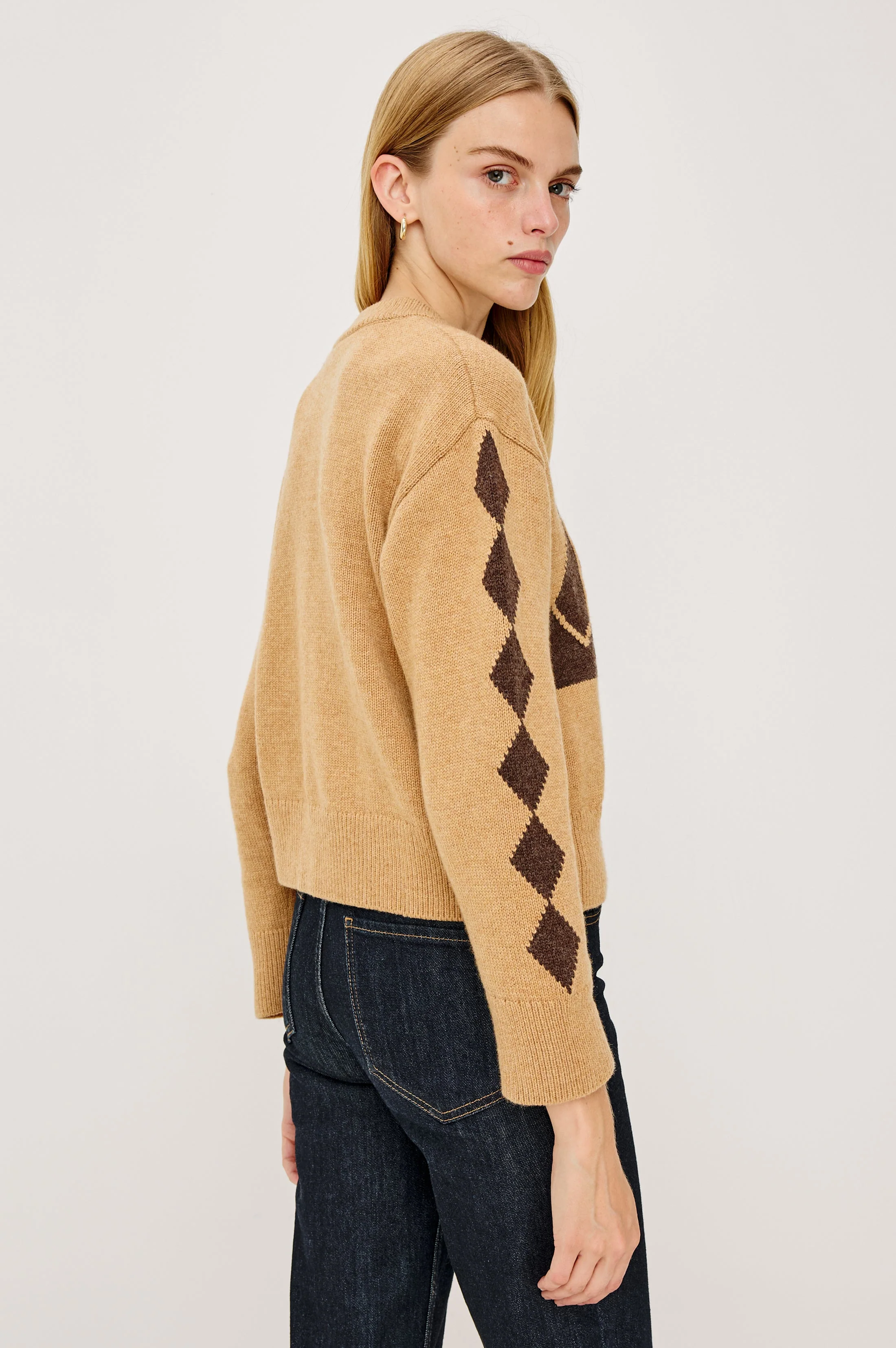 MAVIE CARDIGAN- CAMEL STABLES - Image 5