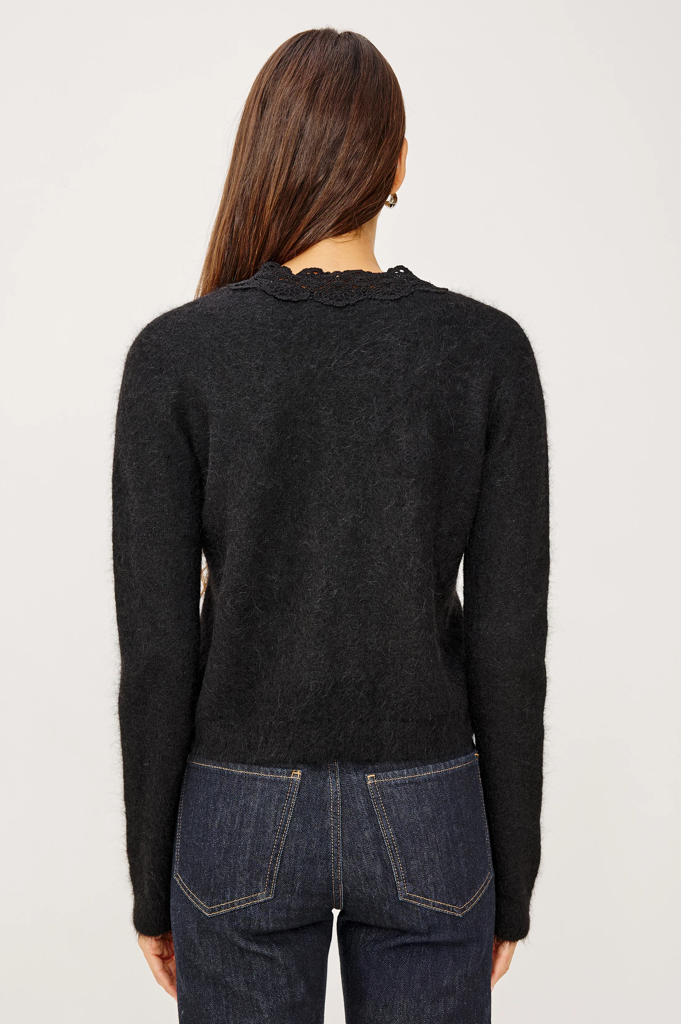 MER CARDIGAN - BLACK - Image 5