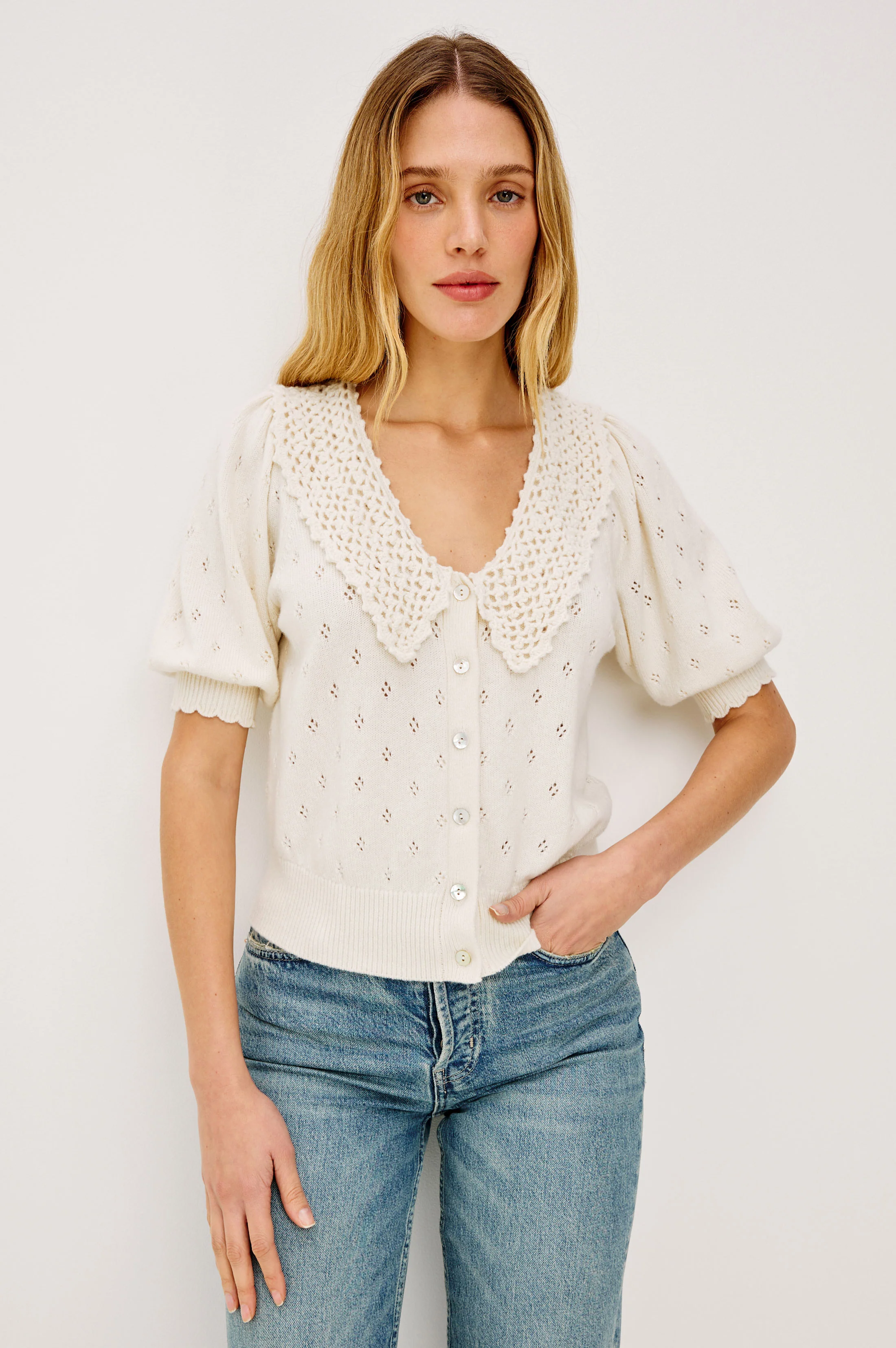 MINDY TOP - IVORY - Image 4