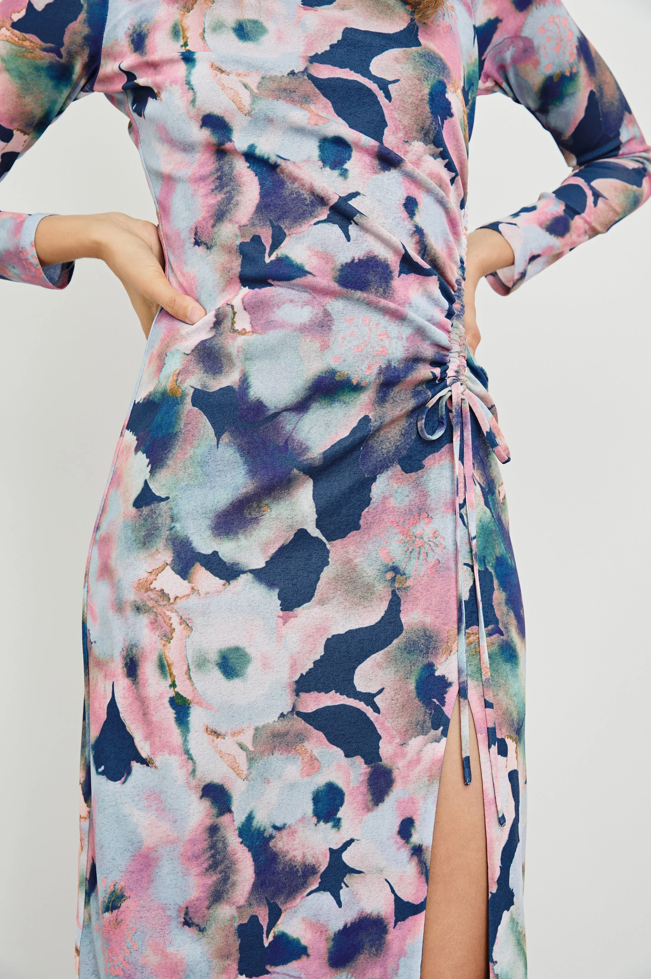 MONA DRESS - MIDNIGHT VERBENA - Image 2