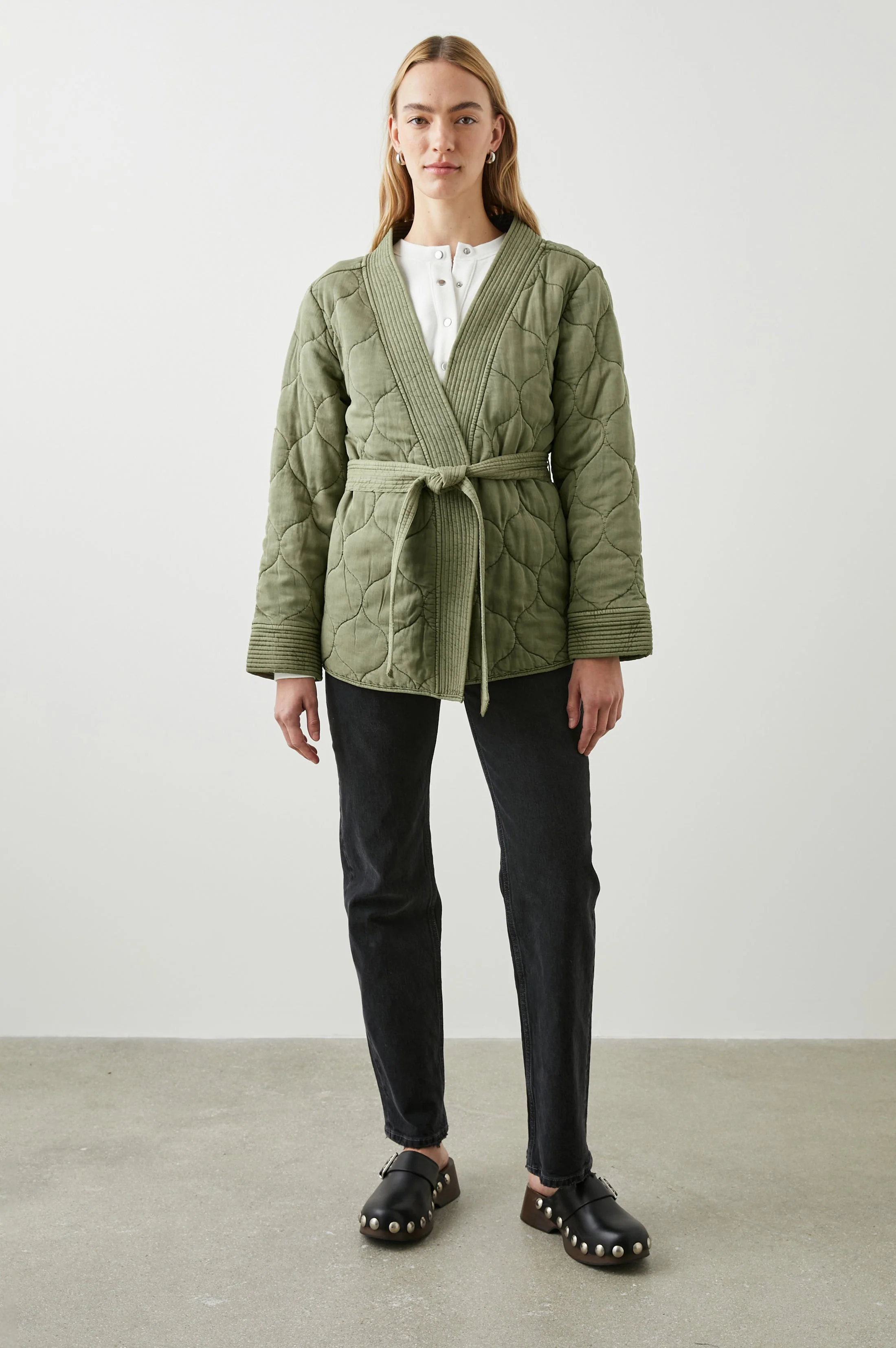 MONTEREY JACKET - WASHED OLIVE - Image 3