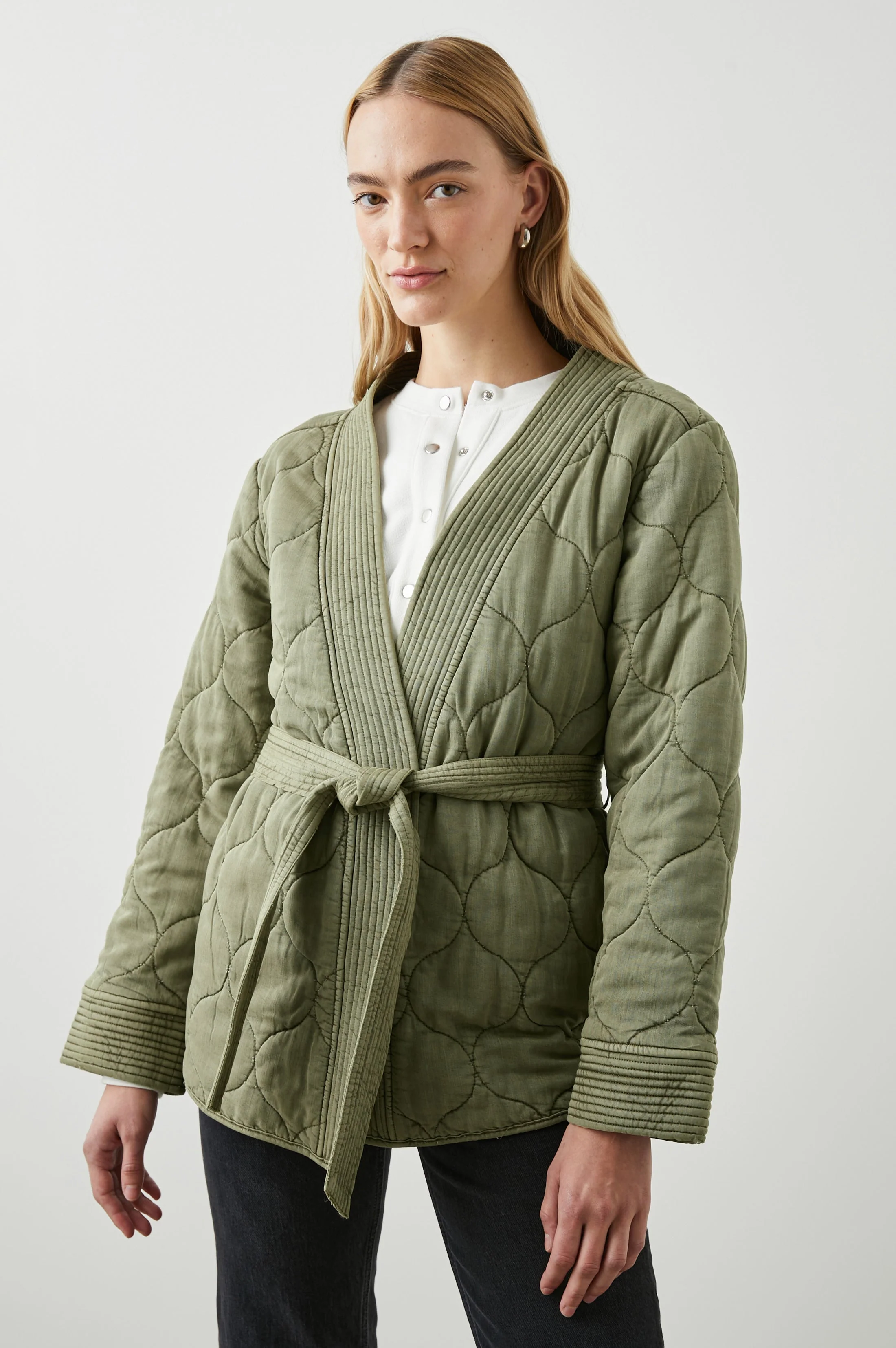 MONTEREY JACKET - WASHED OLIVE - Image 4