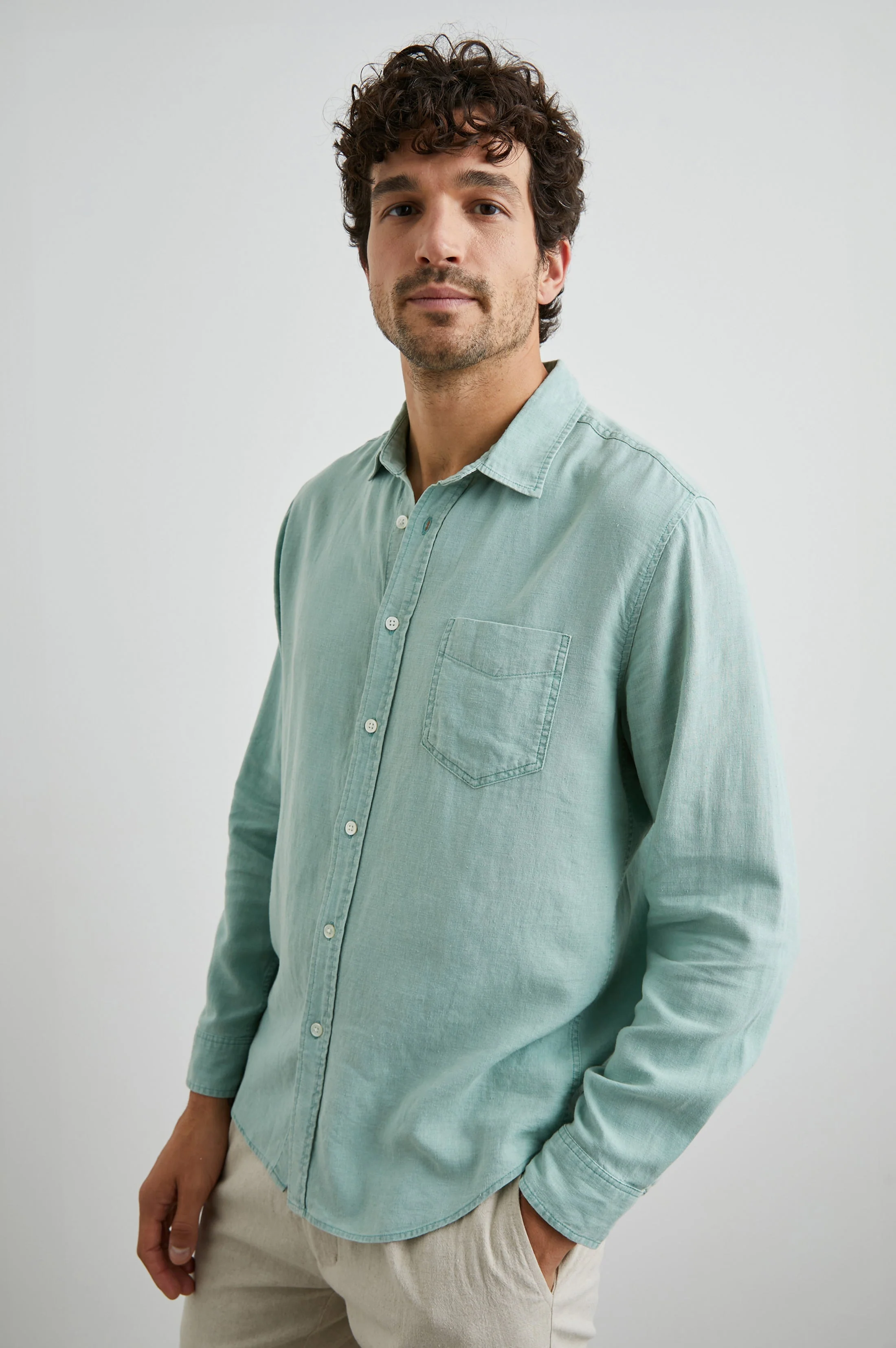 MYKONOS SHIRT - JADE - Image 2