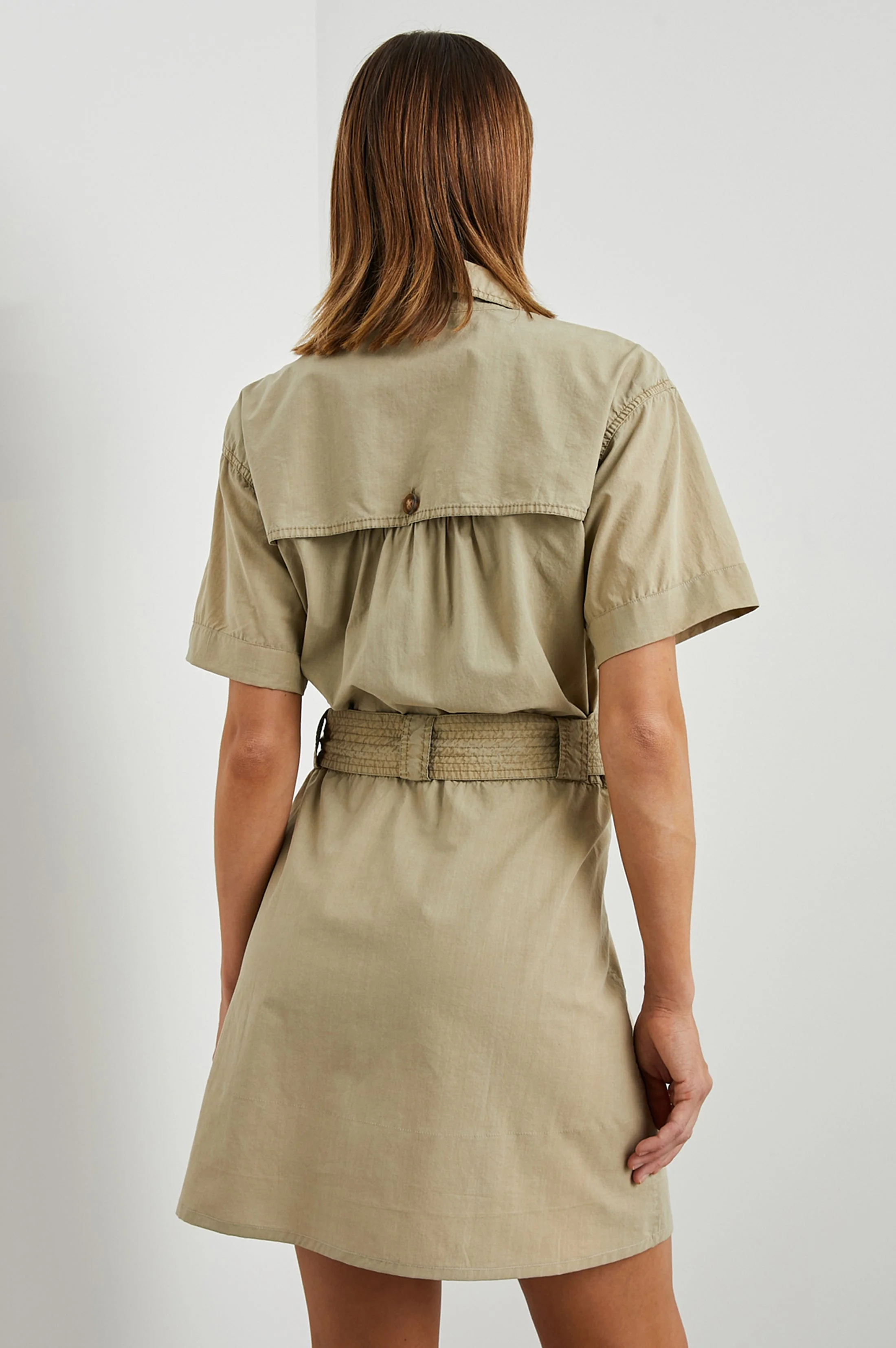 NATALIE DRESS - OLIVE - Image 5