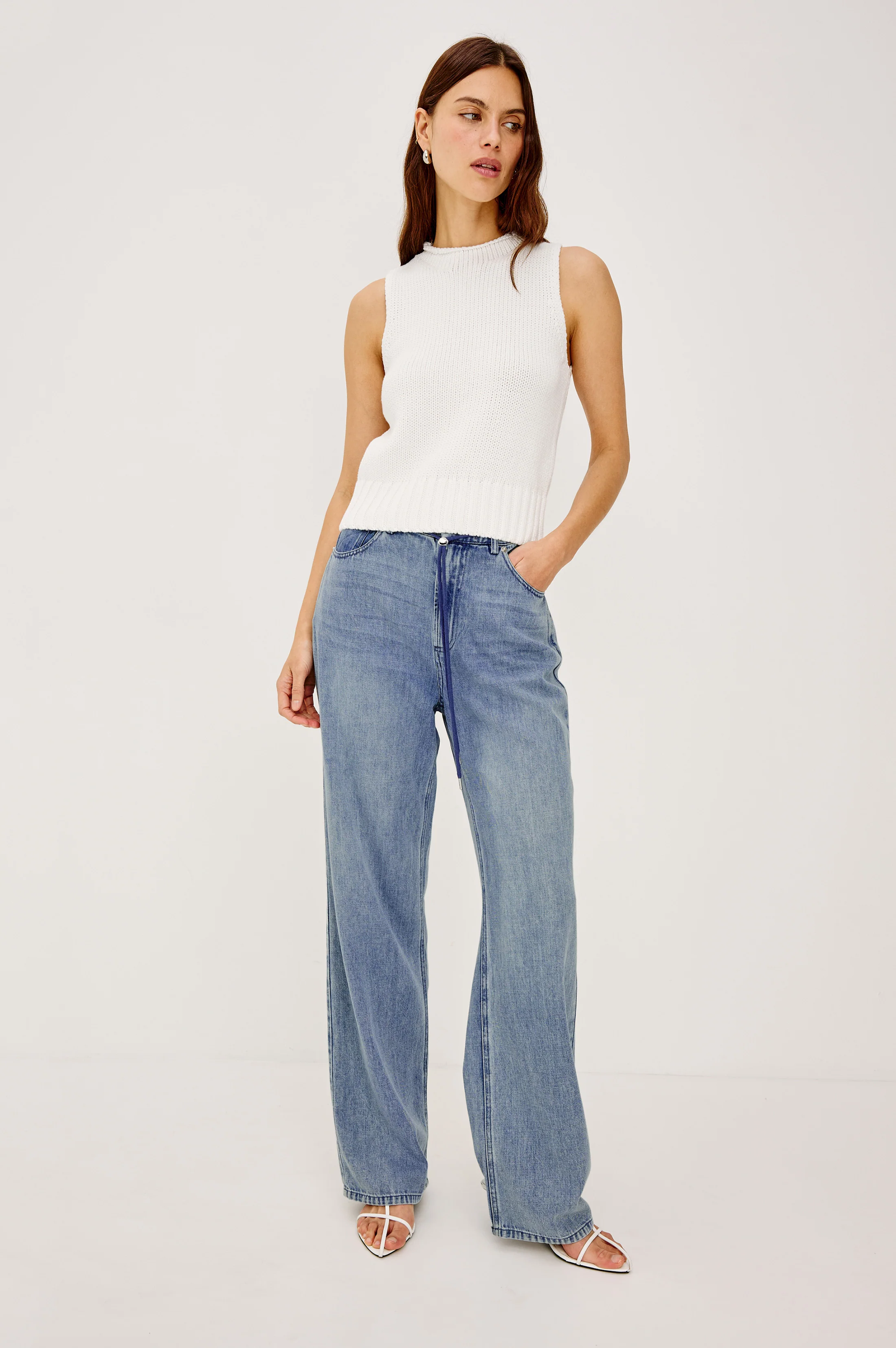 NORMANDIE PANT - ANTIQUE BLUE - Image 4