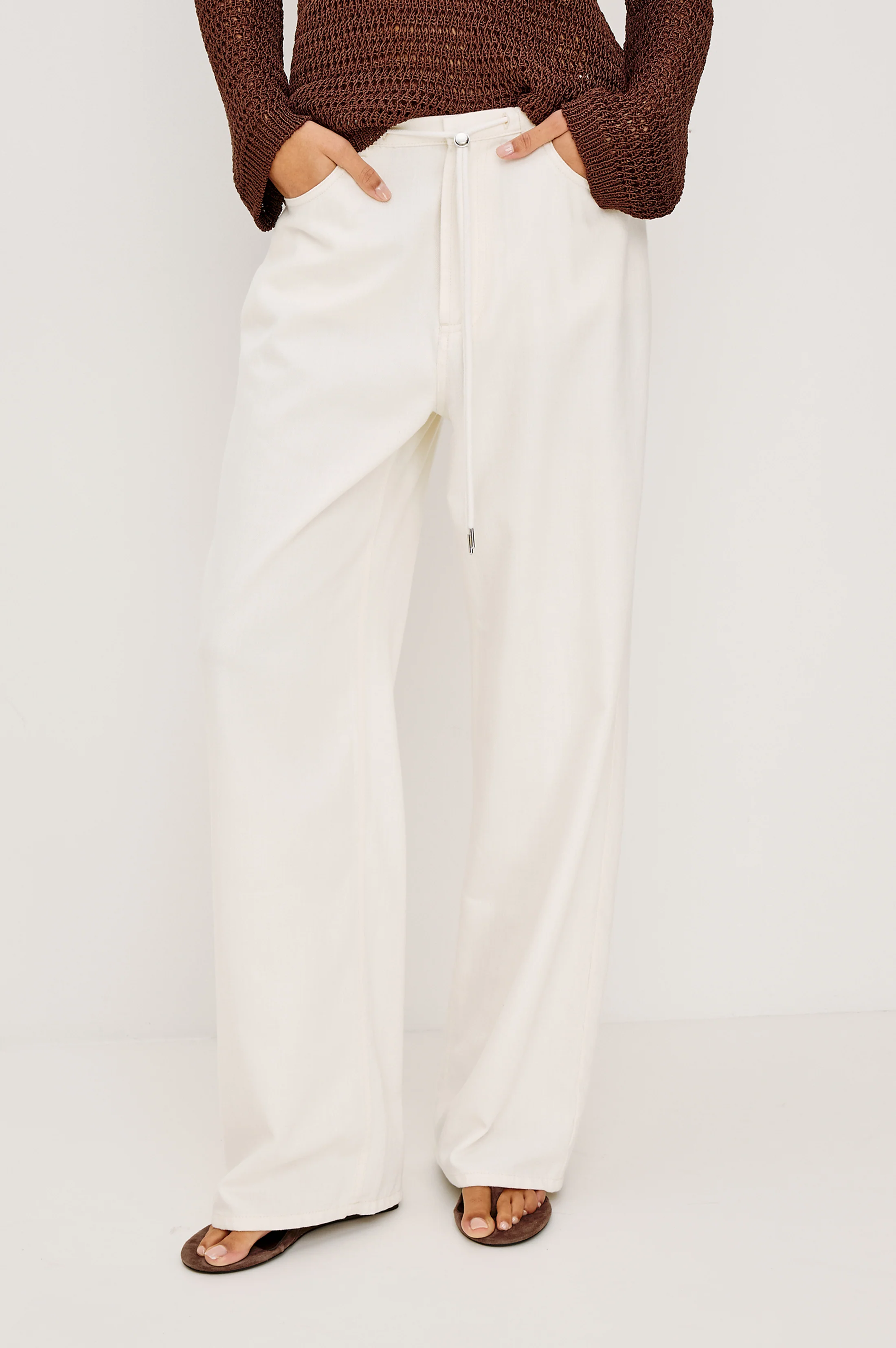 NORMANDIE PANT - IVORY - Image 2