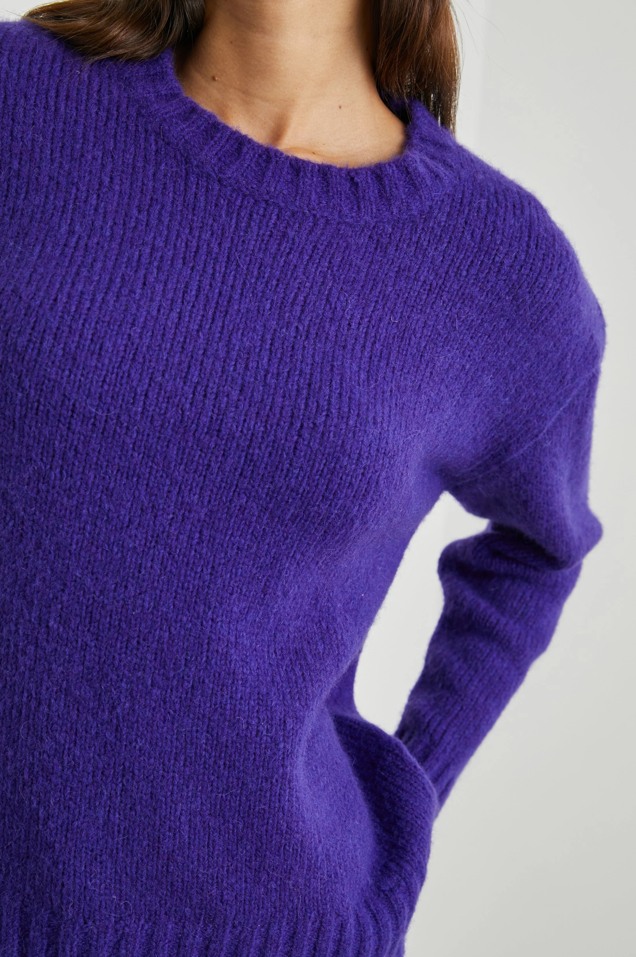 OLIVIA SWEATER - ULTRA VIOLET - Image 2