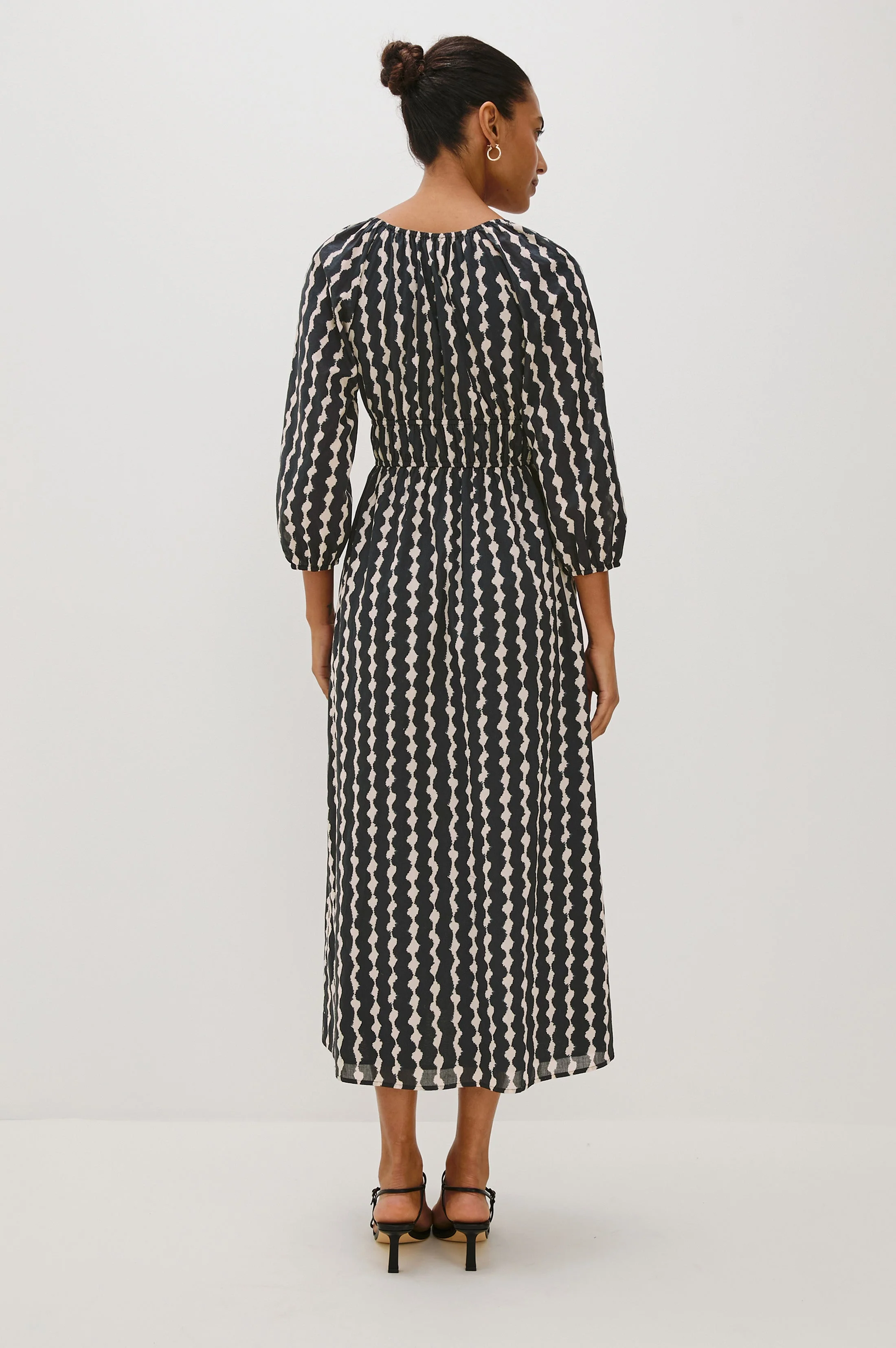 PAIO DRESS - PAINTED NOIR - Image 5