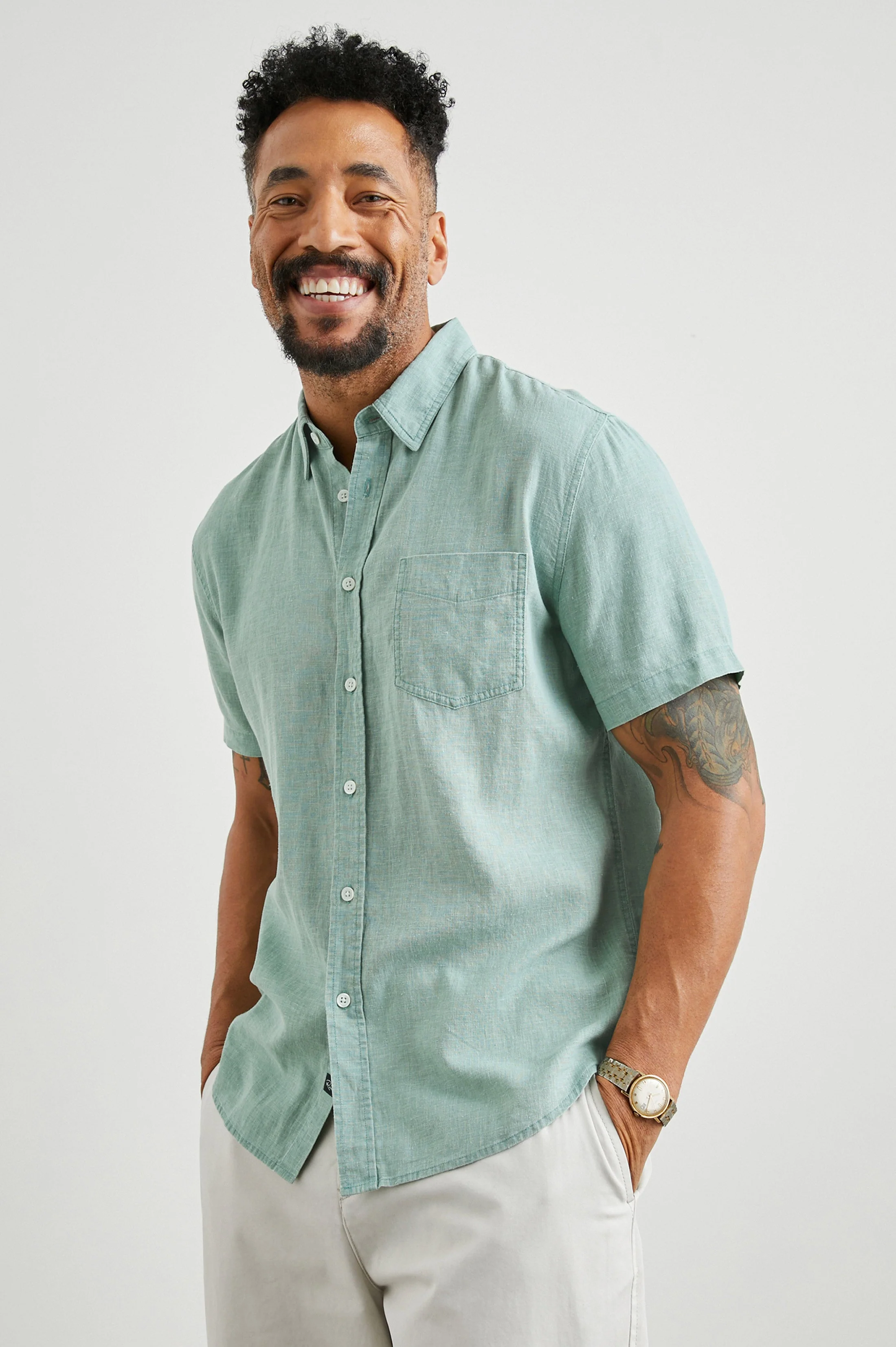 PAROS SHIRT - JADE - Image 4