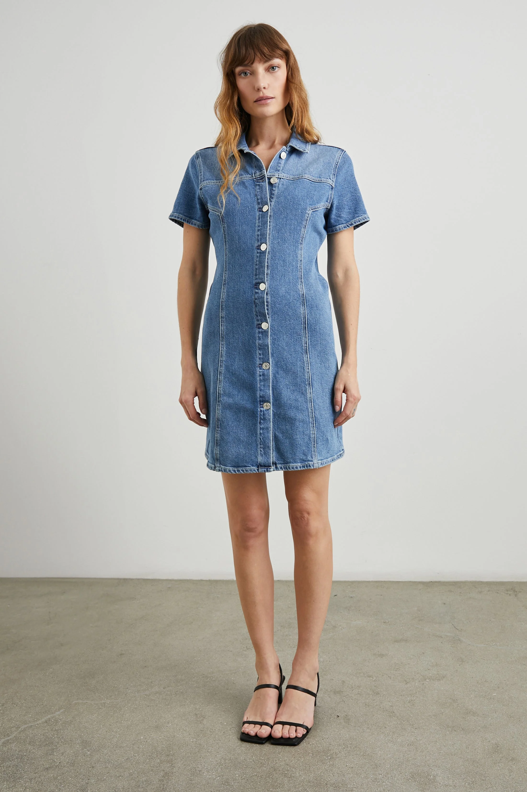 PASADENA DRESS - CADET BLUE - Image 4