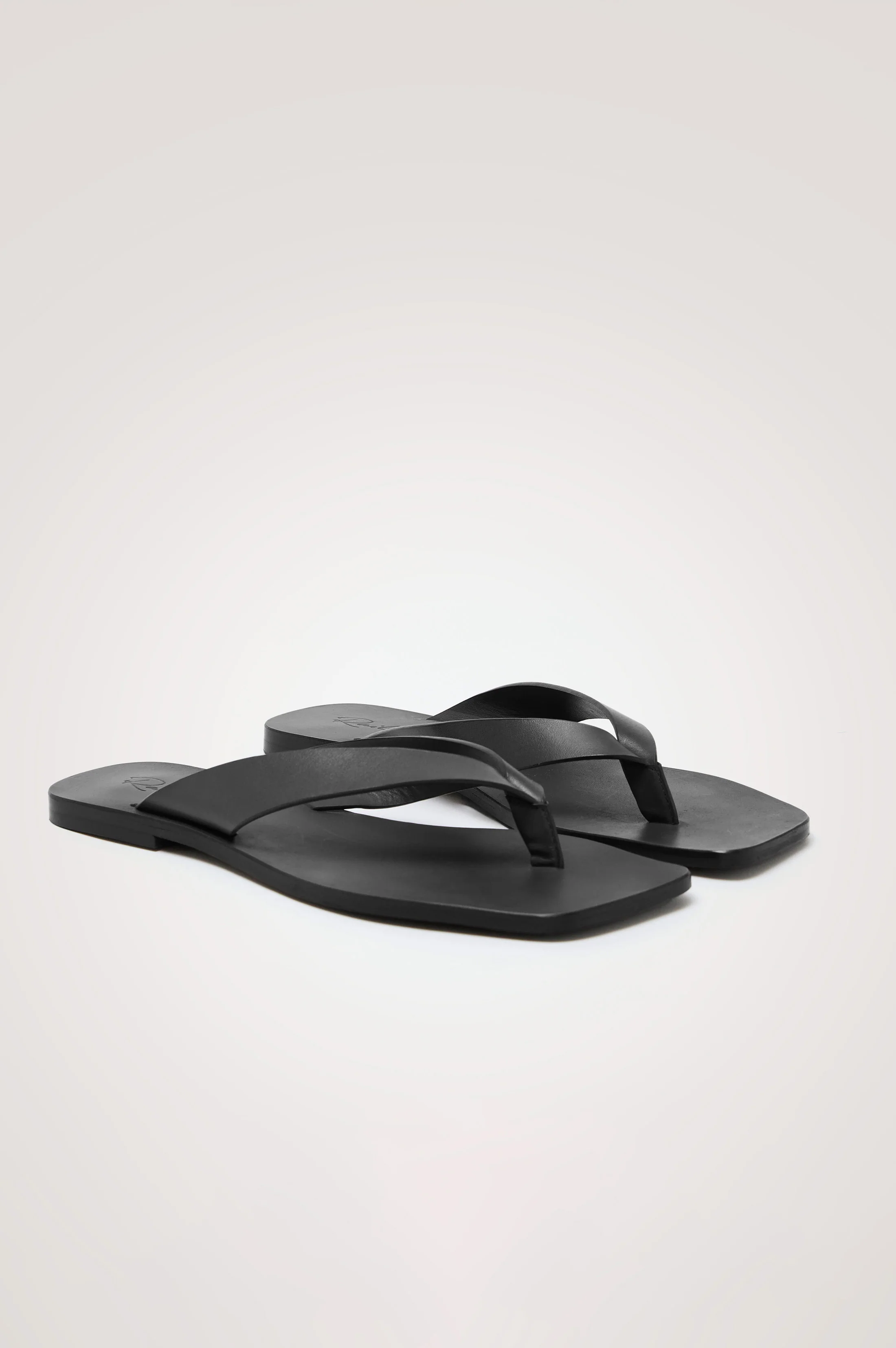 PORTO SANDAL - BLACK LEATHER - Image 4
