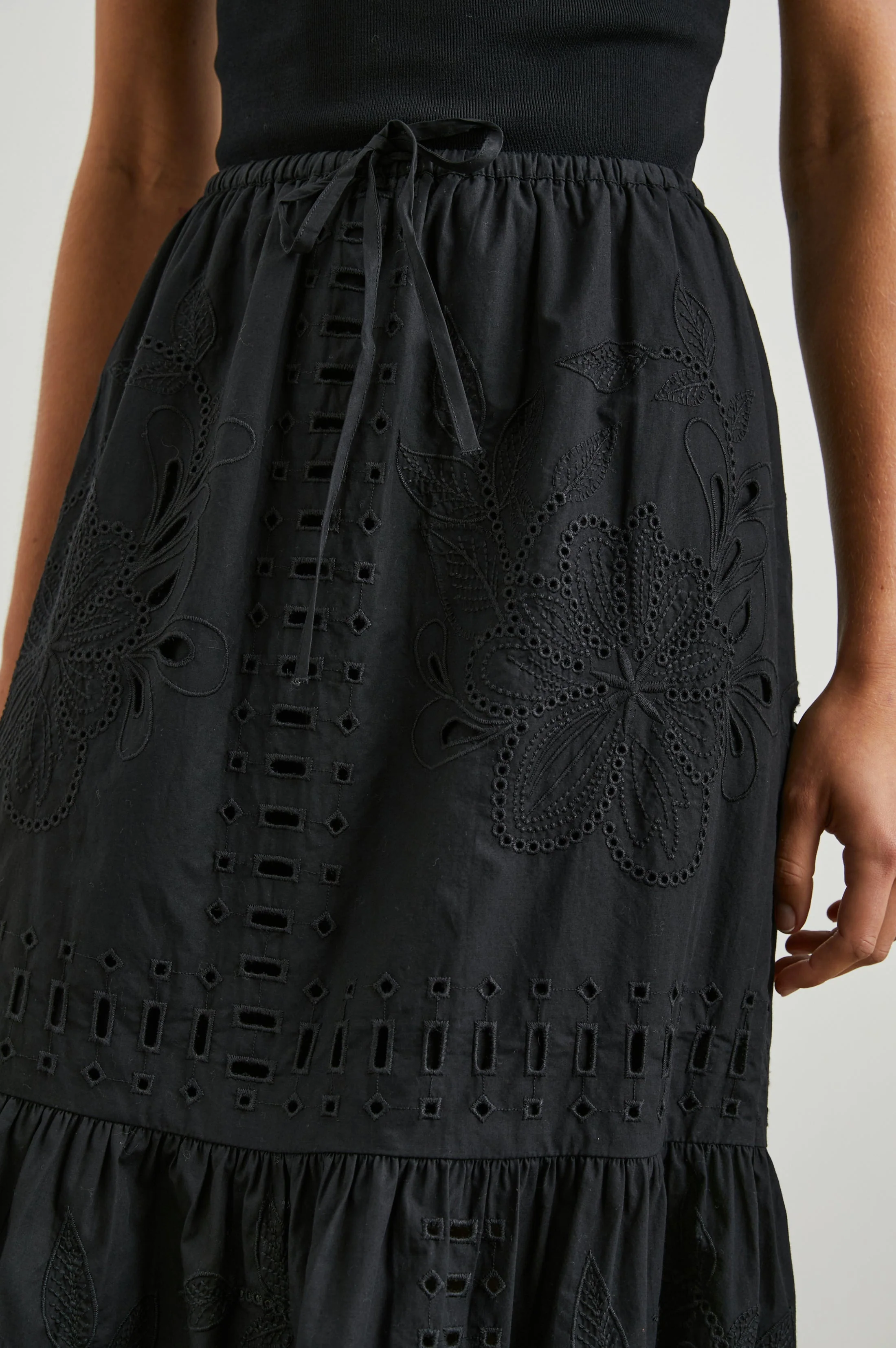 PRINA SKIRT - BLACK - Image 2