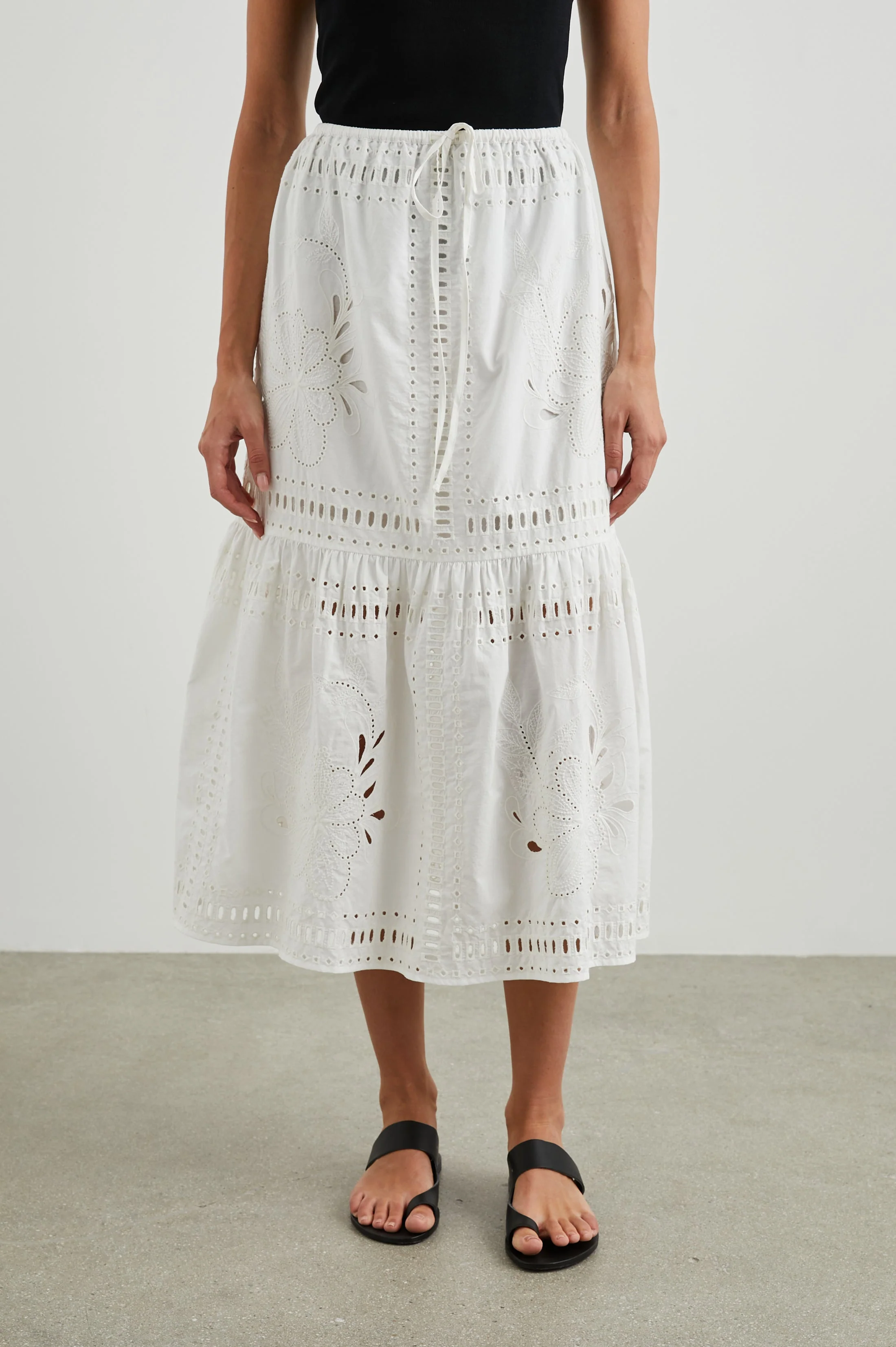 PRINA SKIRT - WHITE - Image 3