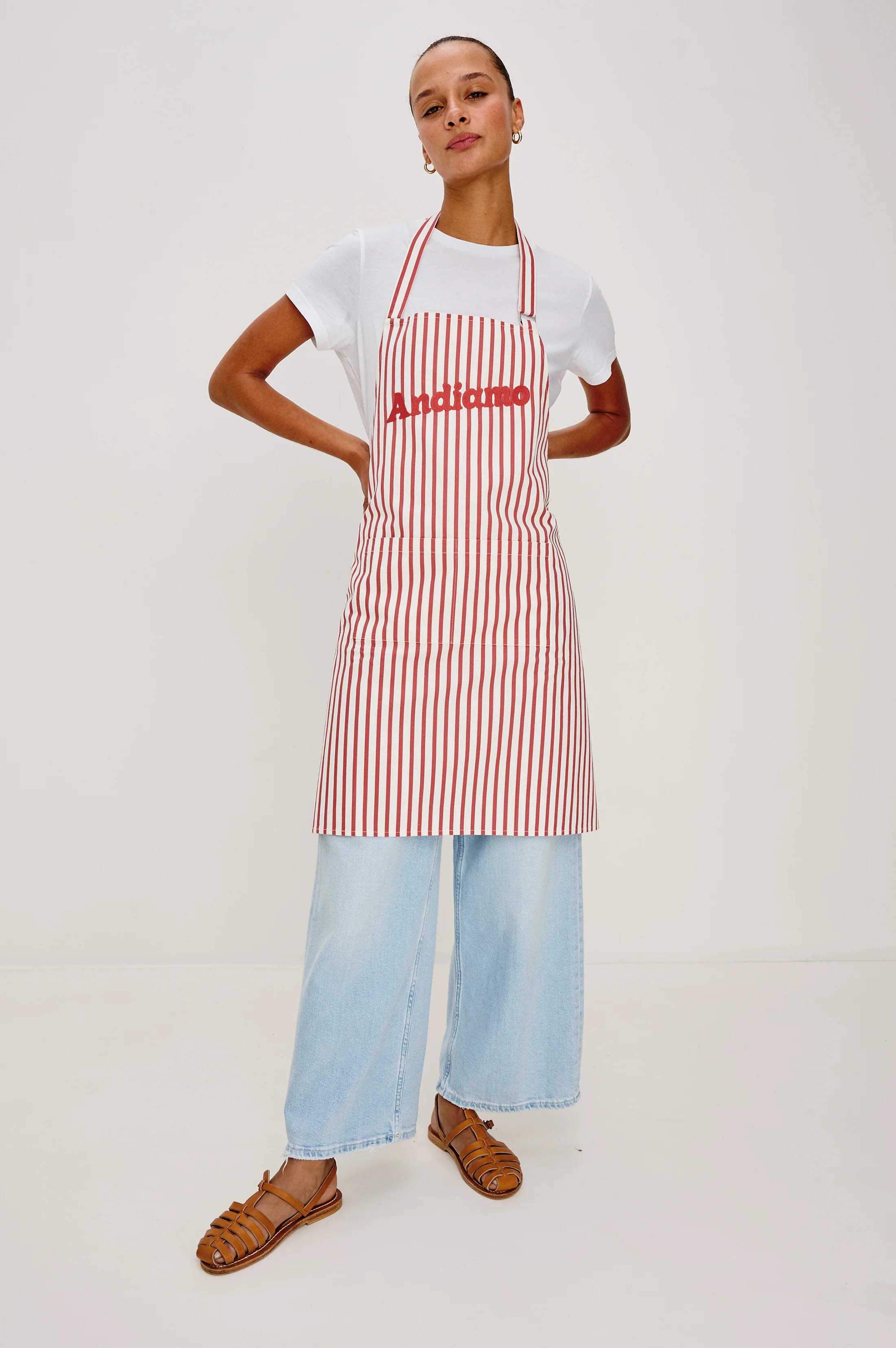 RAILS X GIADZY ANDIAMO APRON - RAVELLO STRIPE