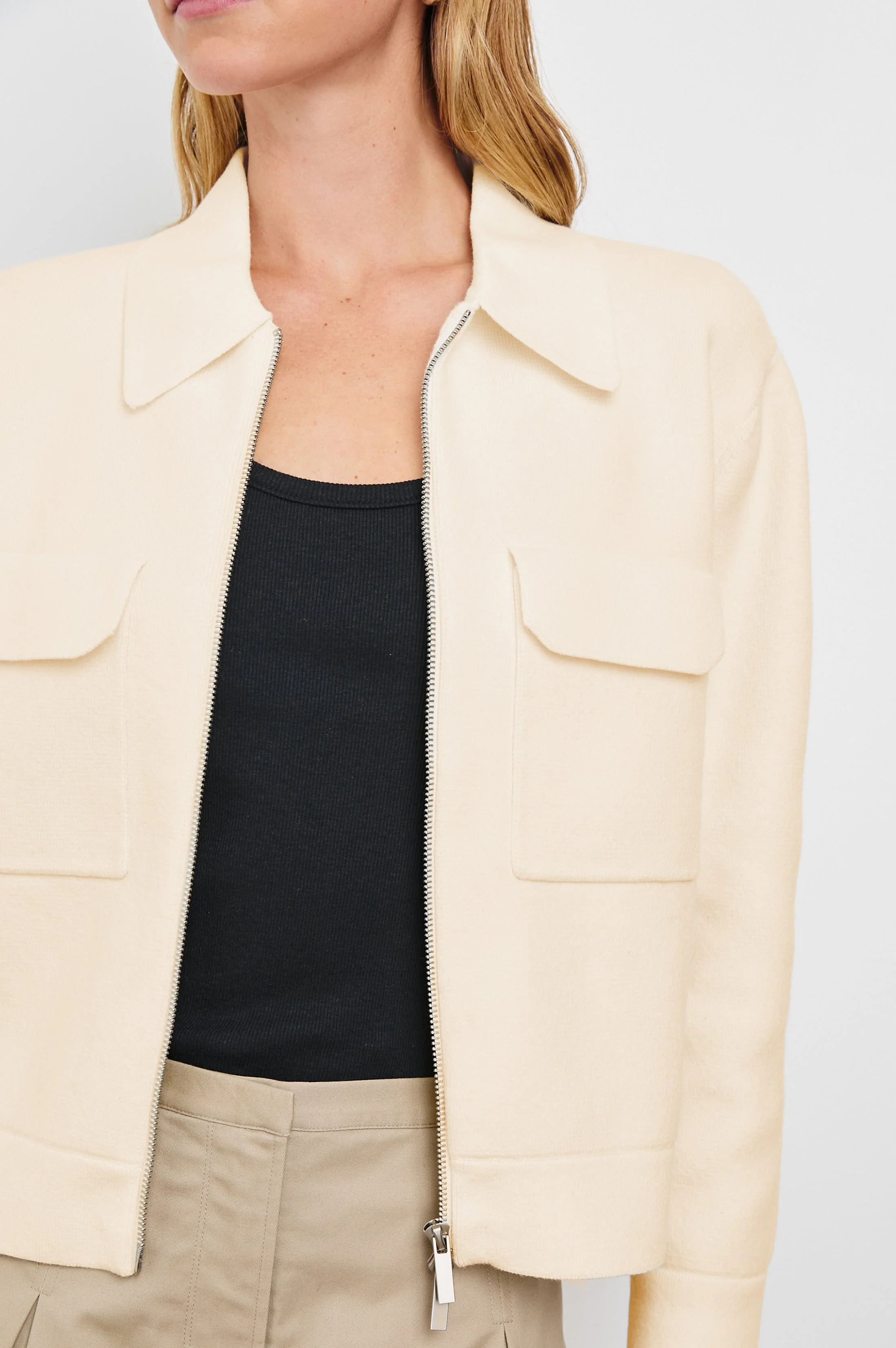 REMINGTON JACKET - IVORY - Image 3