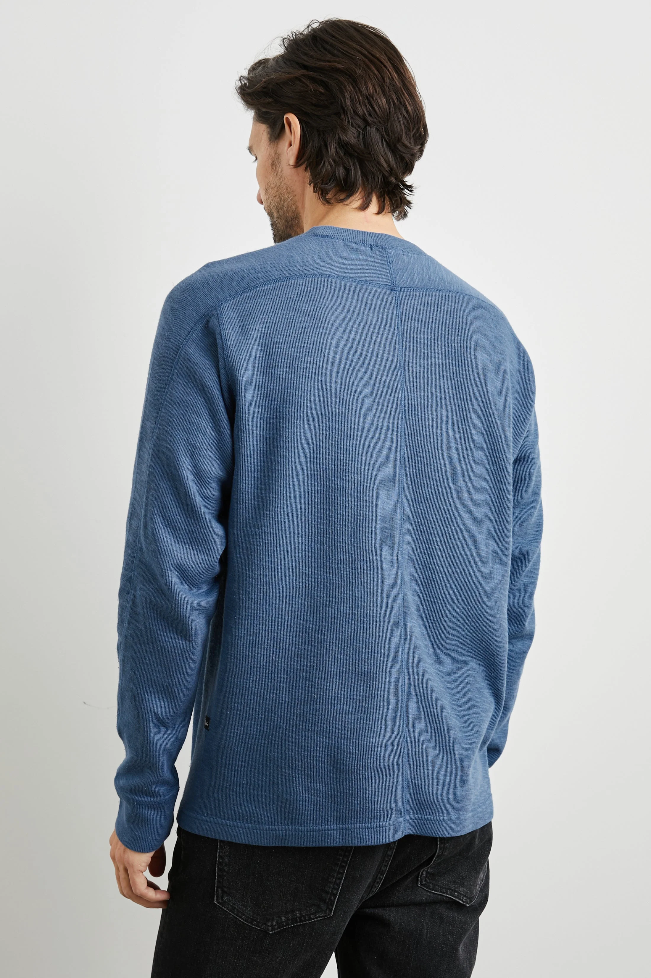 RHEESE LONG SLEEVE TEE - STEEL - Image 6