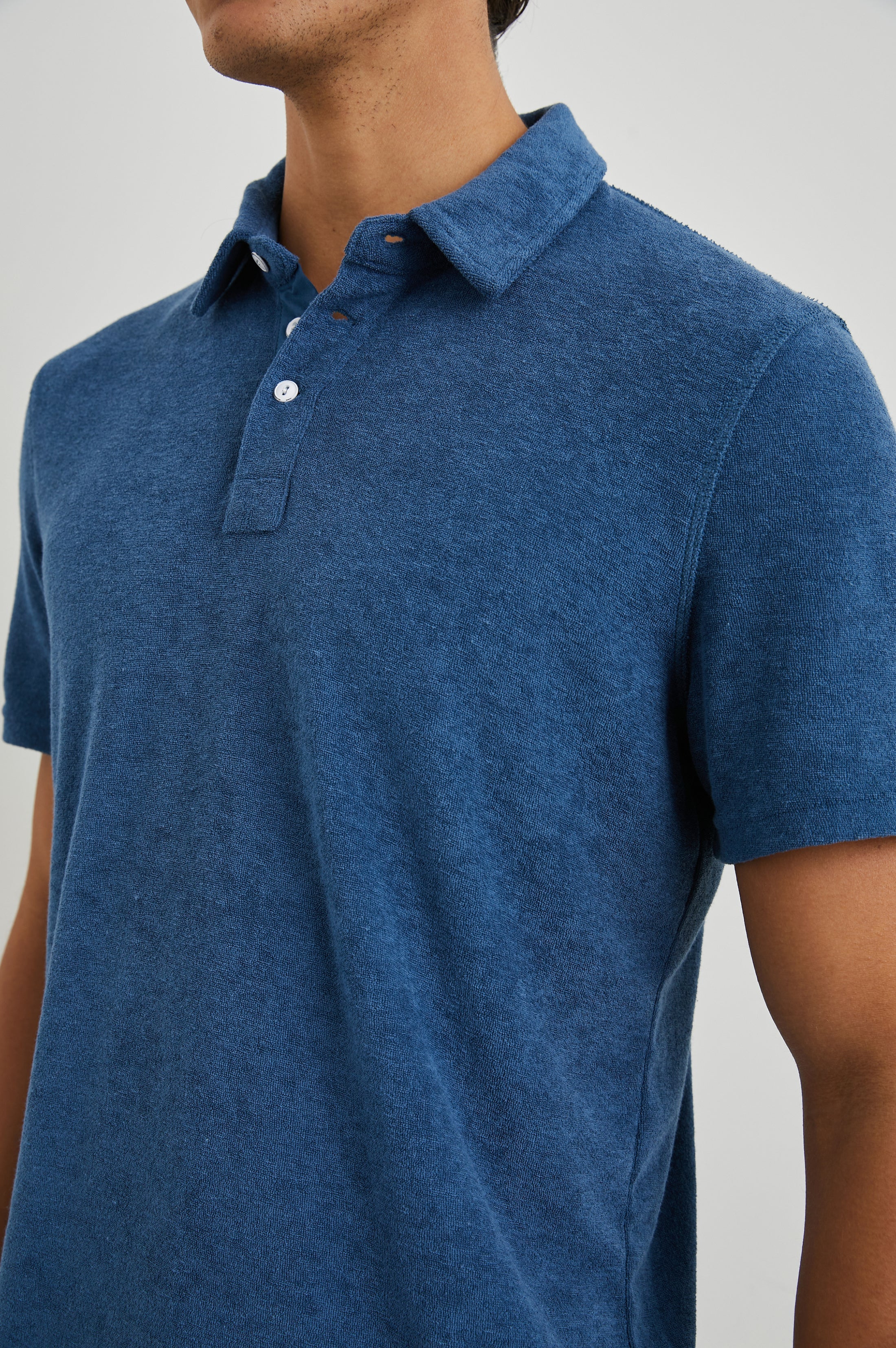 RHEN POLO SHIRT - ENSIGN BLUE - Image 2