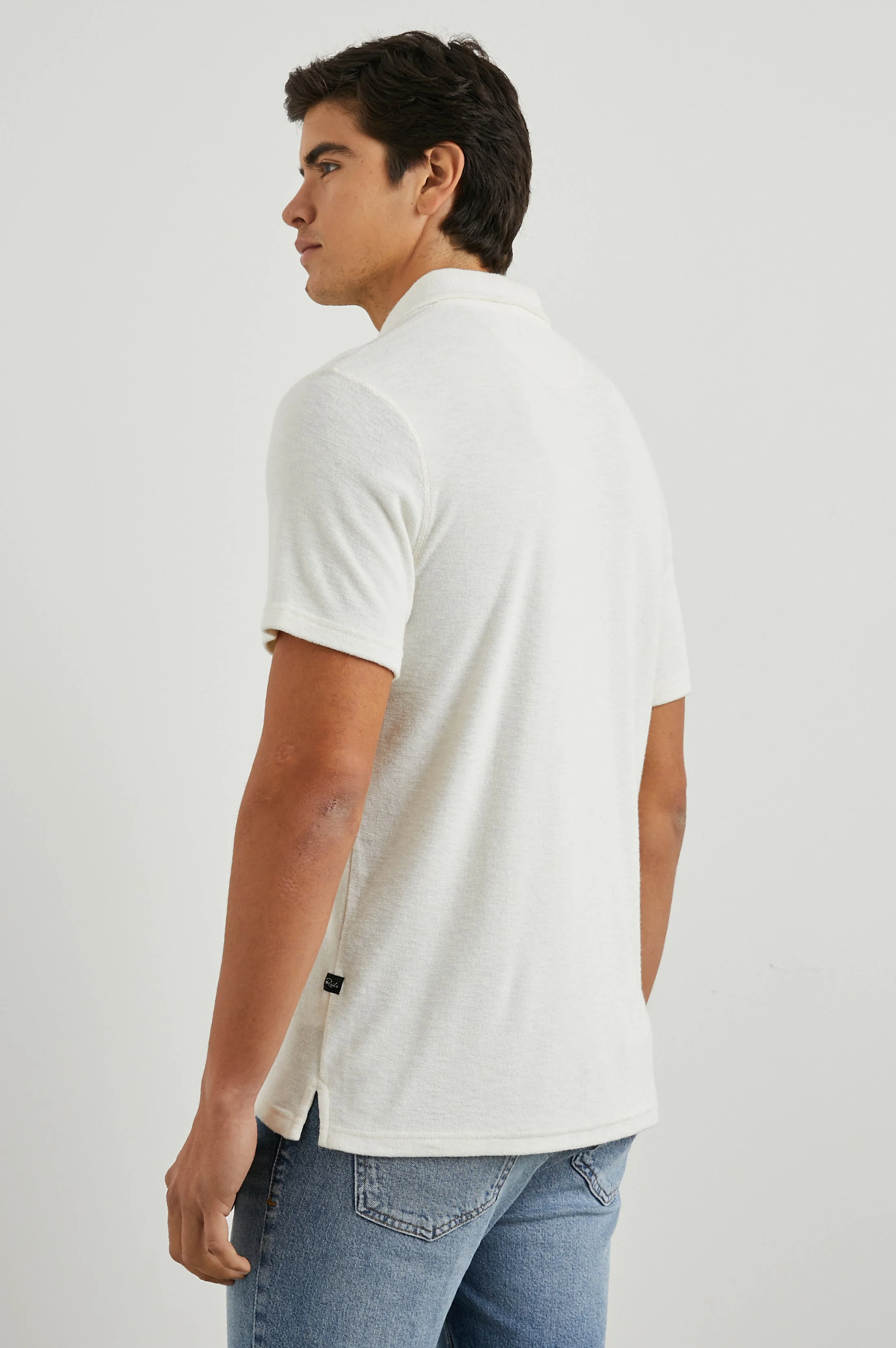 RHEN POLO SHIRT - TERRY PEARL - Image 5