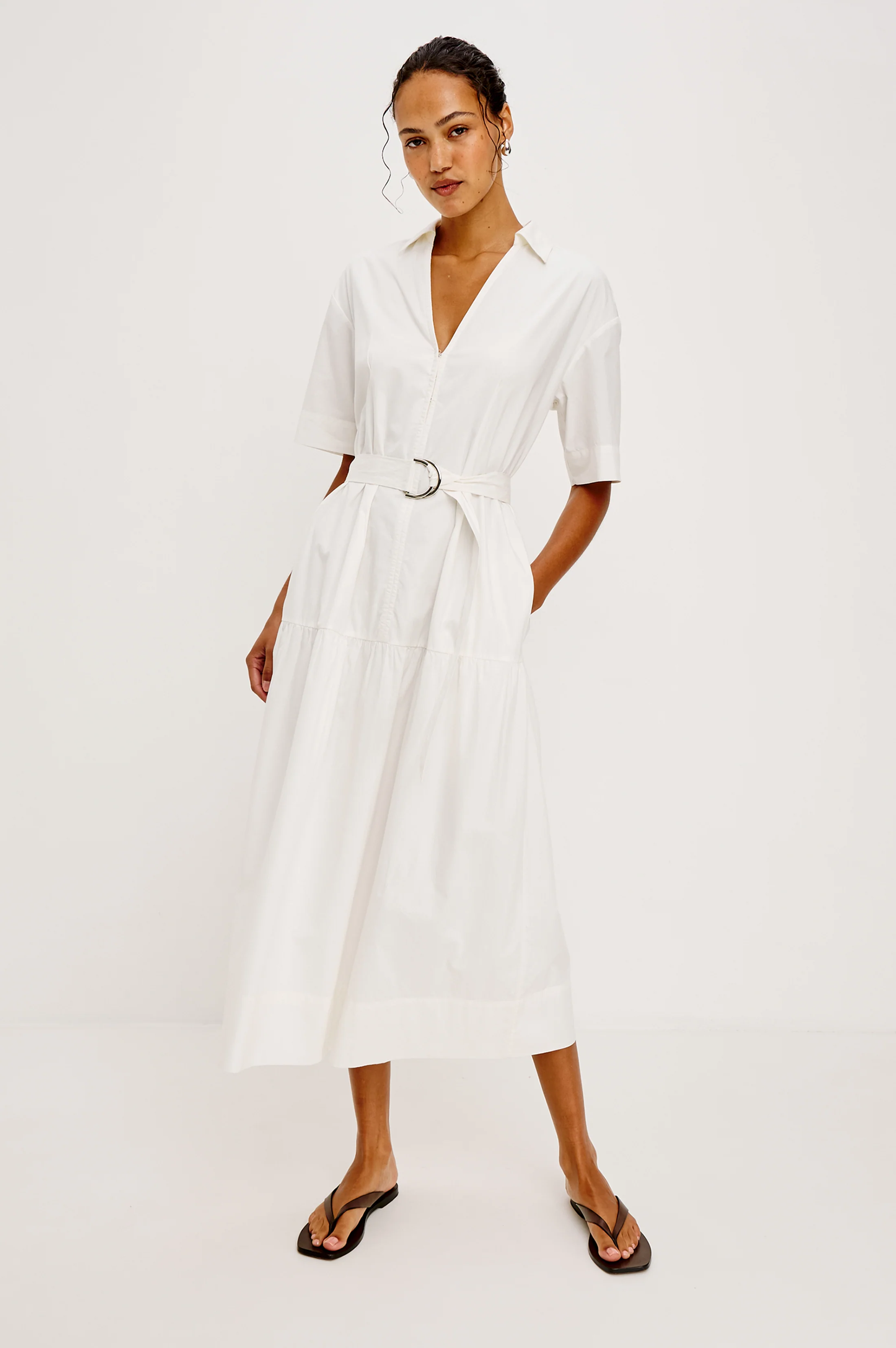 RICHMOND DRESS - WHITE