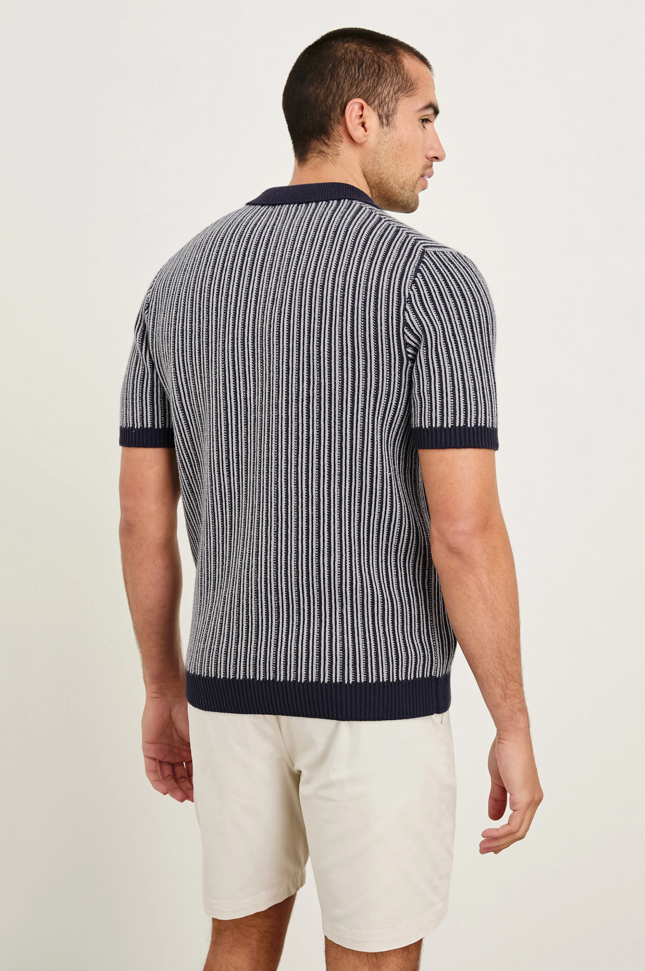 ROYCE POLO SHIRT - NAVY GREY - Image 5