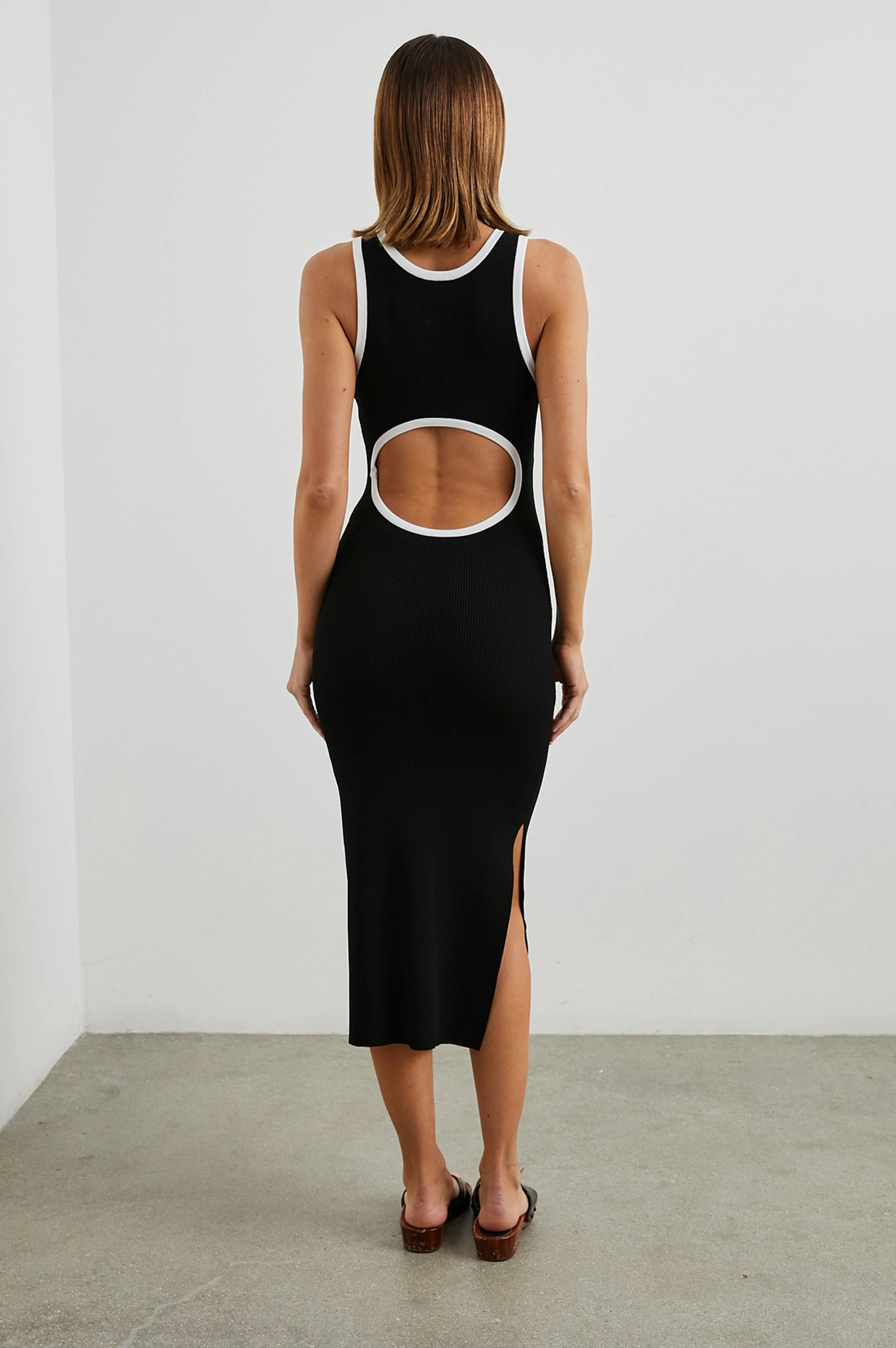RUE DRESS - BLACK - Image 5