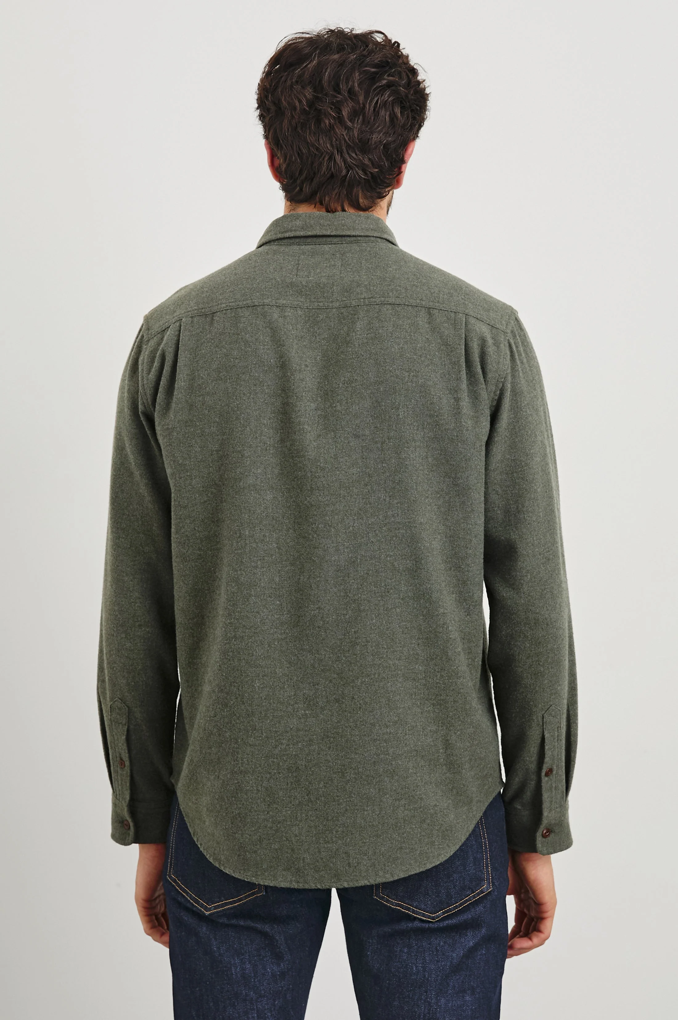 RUNSON SHIRT - HUNTER GREEN - Image 5