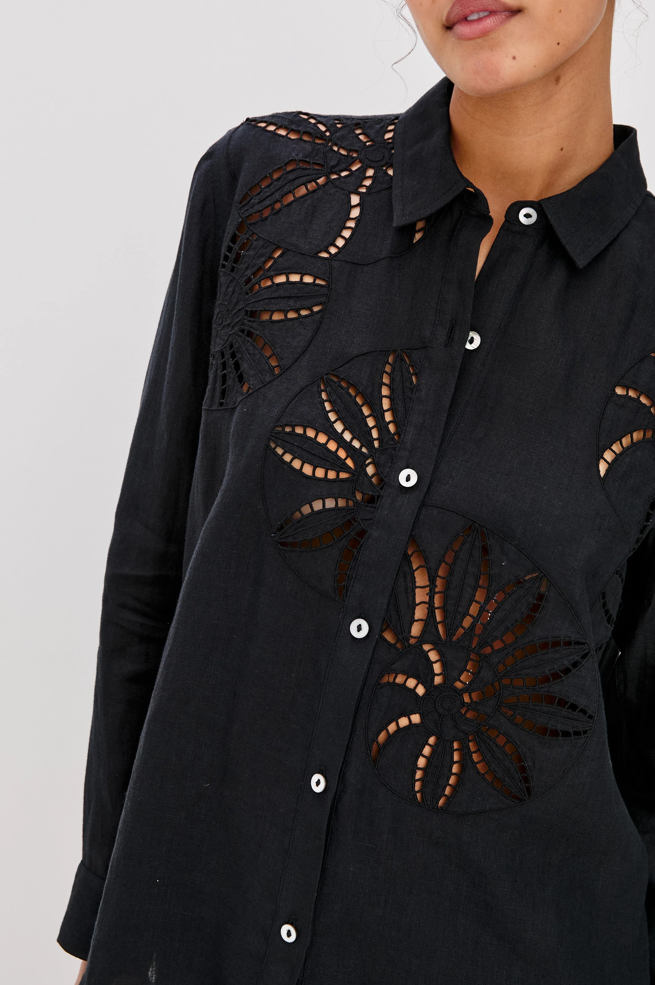 SAMAR SHIRT - BLACK - Image 2