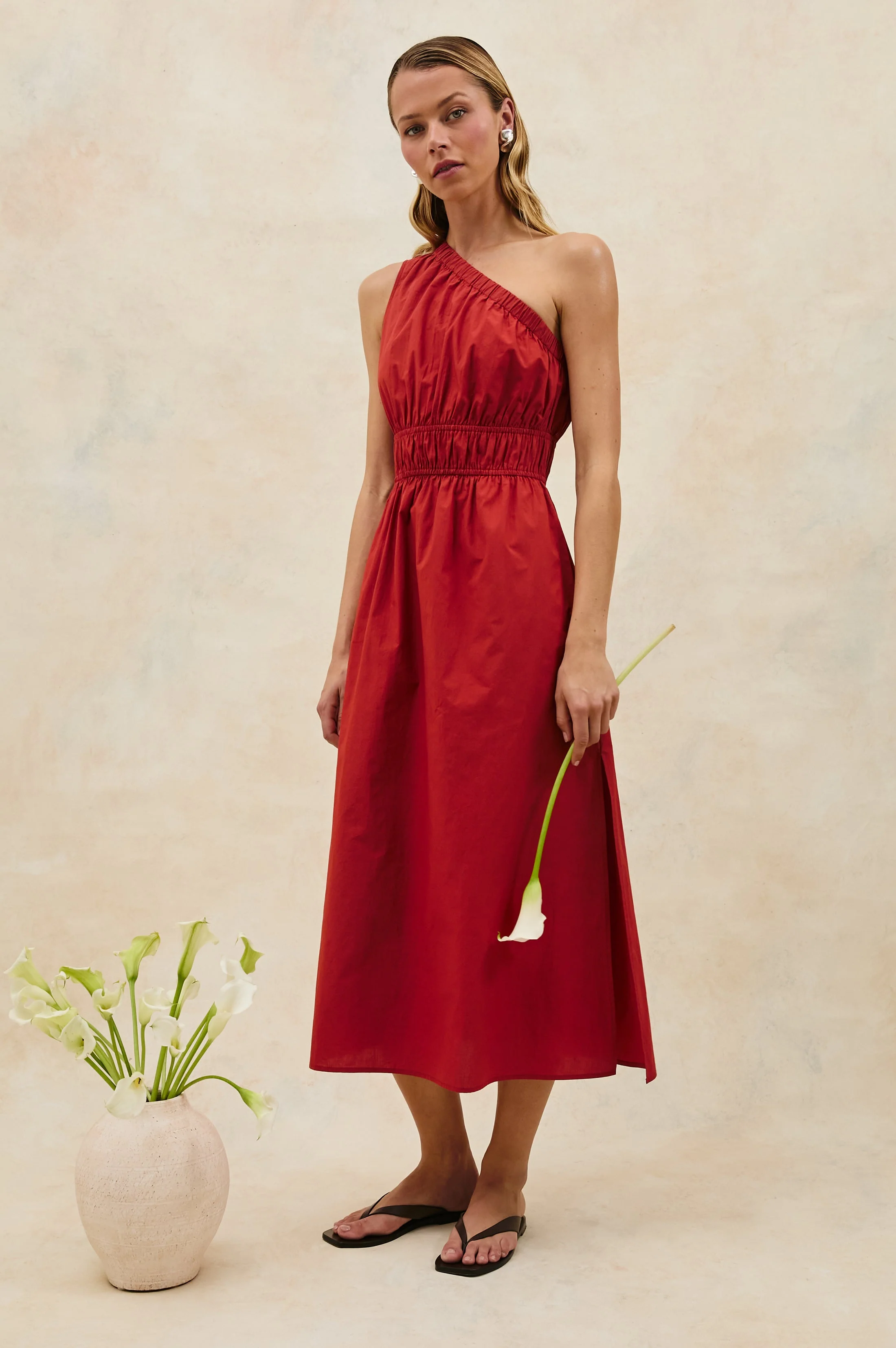 SELANI DRESS - TERRACOTTA