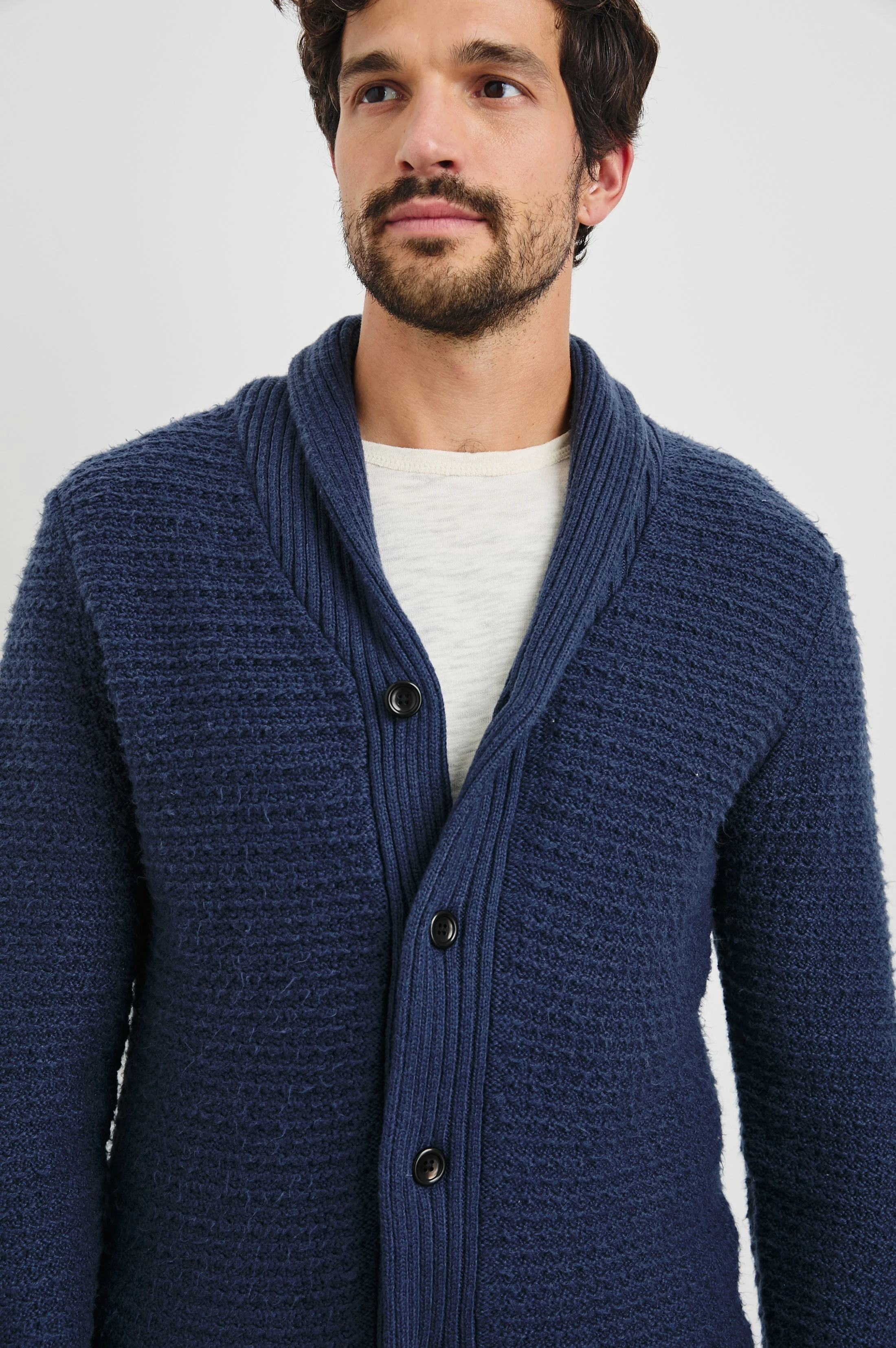 SHEPLEY CARDIGAN - NAVY - Image 4