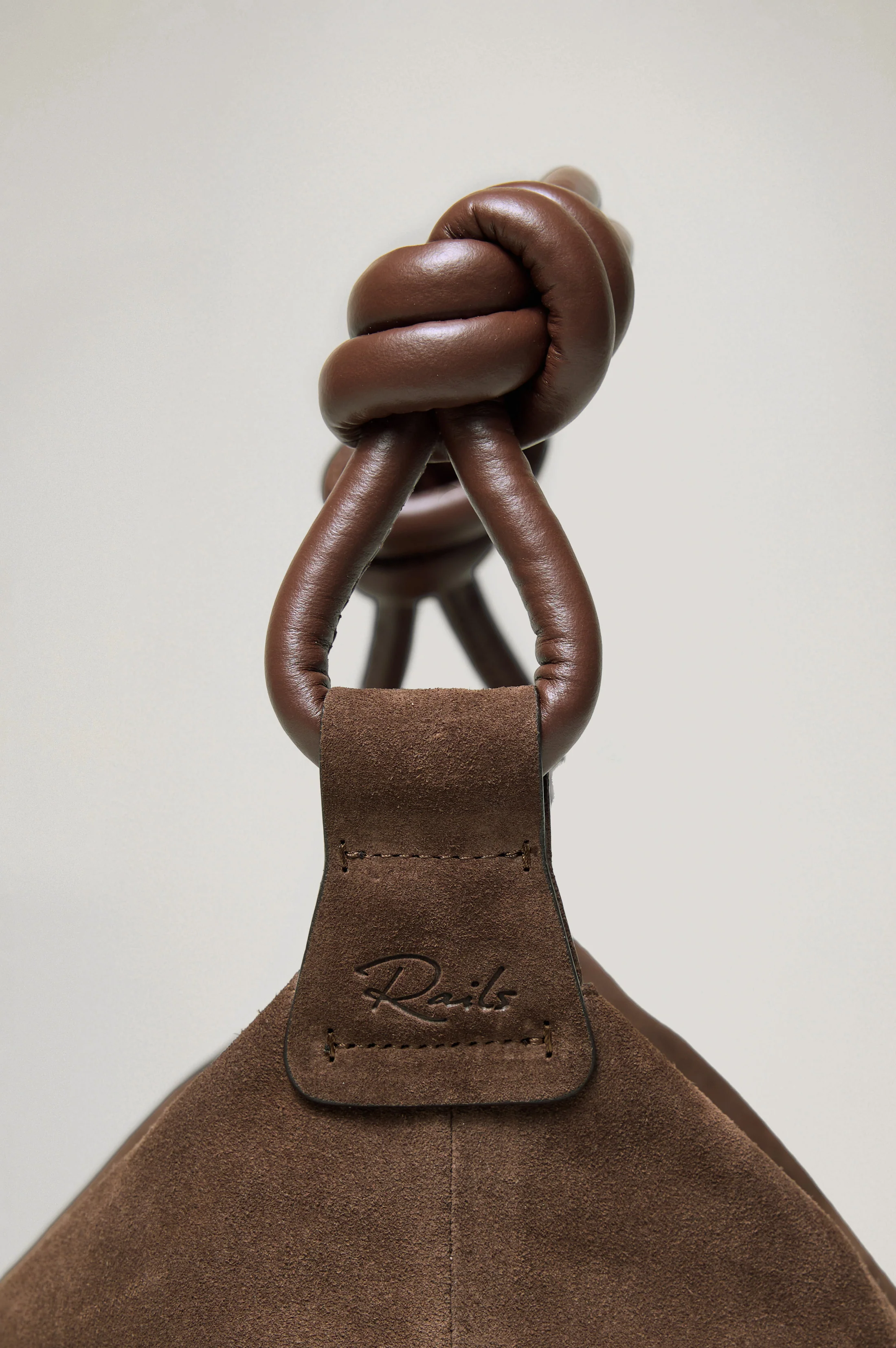 SIENA HOBO BAG - ESPRESSO SUEDE - Image 2