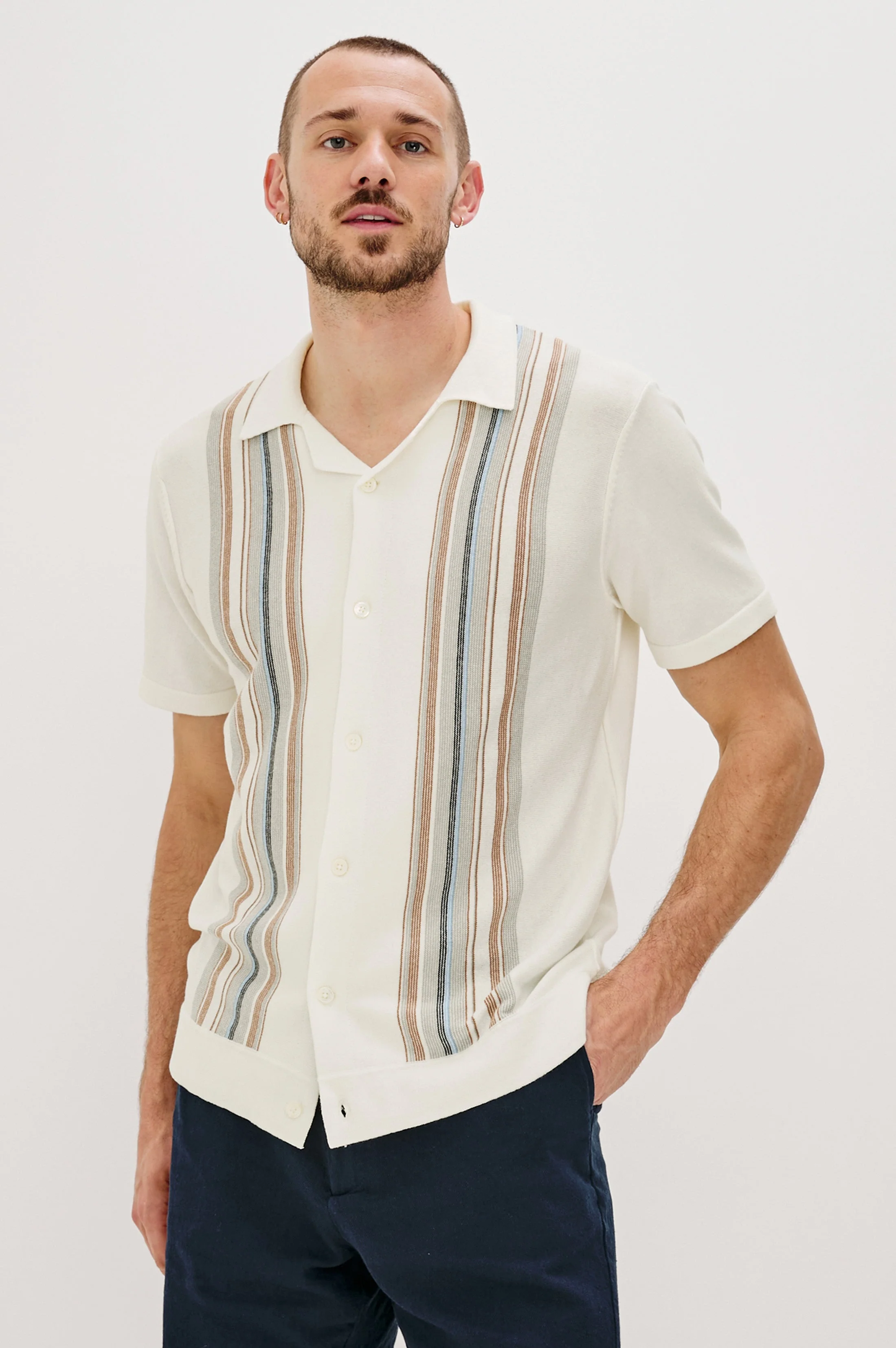 SILAS SHIRT - WHITE MULTI