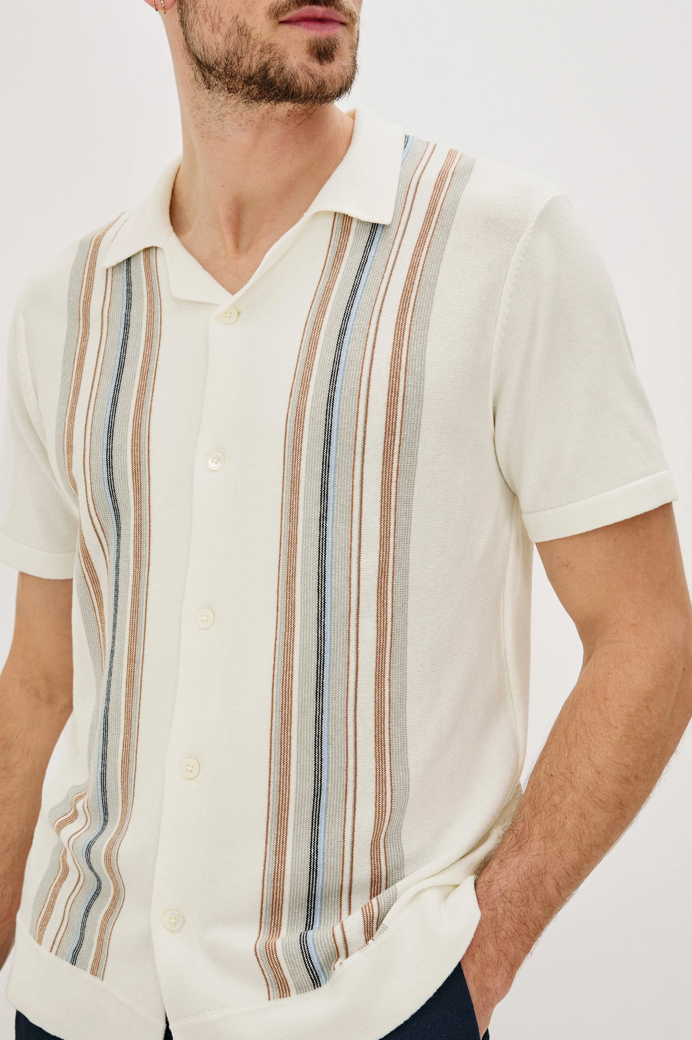 SILAS SHIRT - WHITE MULTI - Image 2