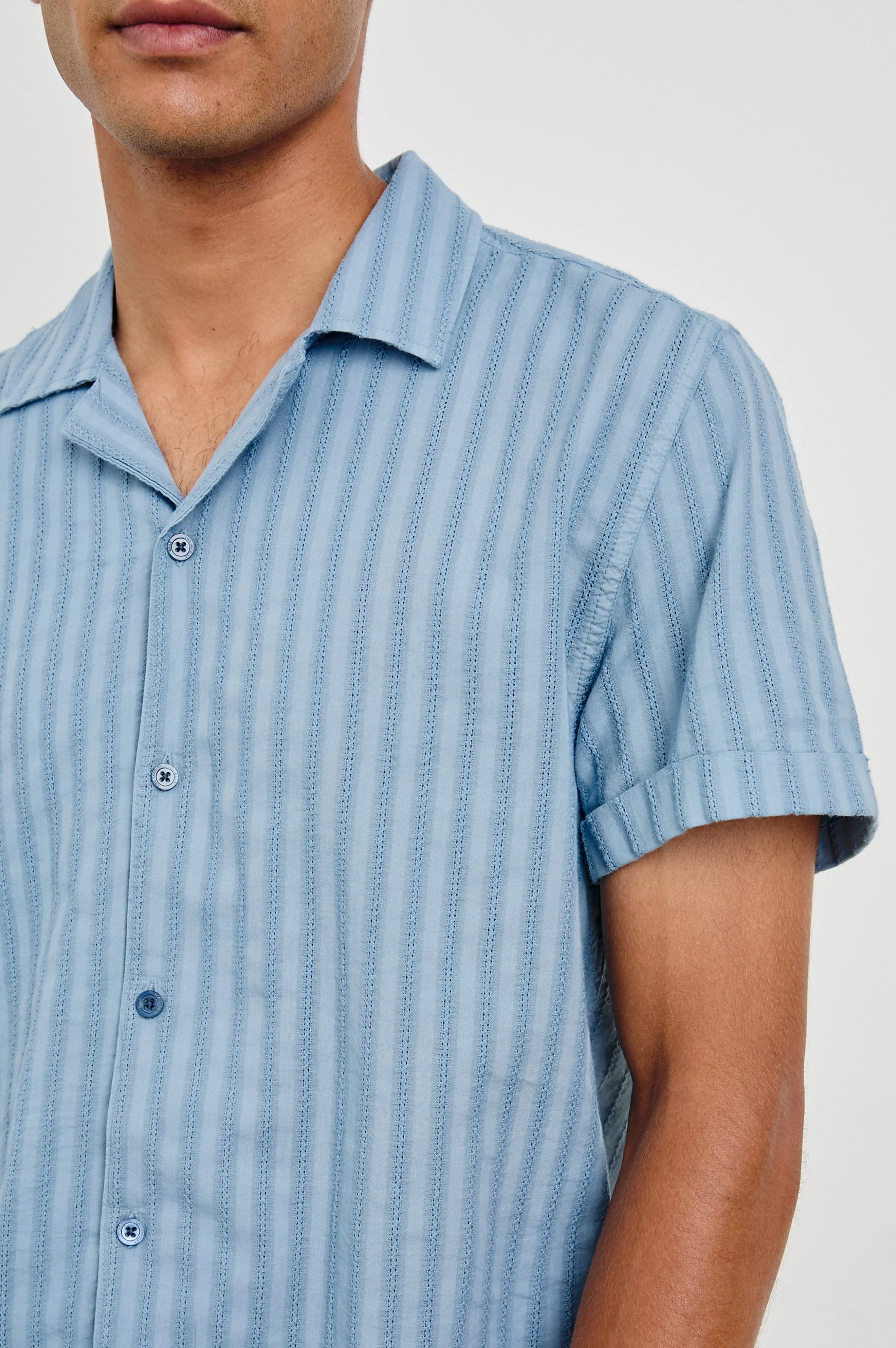 SINCLAIR SHIRT - FADED BLUE - Image 2
